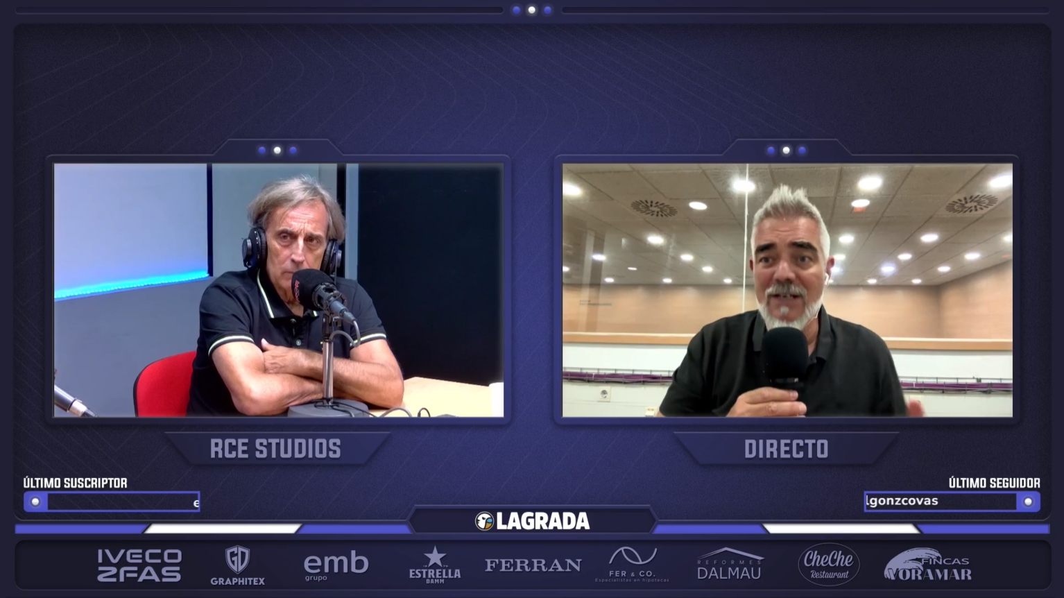 Hoy en 'La Grada Ràdio' | Plantilla justa y fichajes congelados; un mercado sin Pace y la situación de Garagarza en el Espanyol 1 luis leiros grada radio