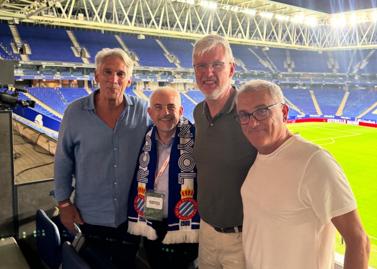 Alan Pace y el núcleo duro de VSL presenciará el Espanyol - Osasuna 2 pace cornella