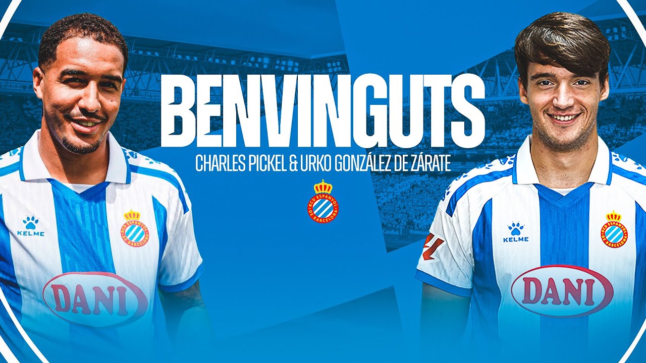 Presentación doble en el Espanyol: Urko está “muy contento e ilusionado, seguro que van a venir cosas bonitas”; Pickel explica que “es el club perfecto para mí” 1 pickel urko presentacion