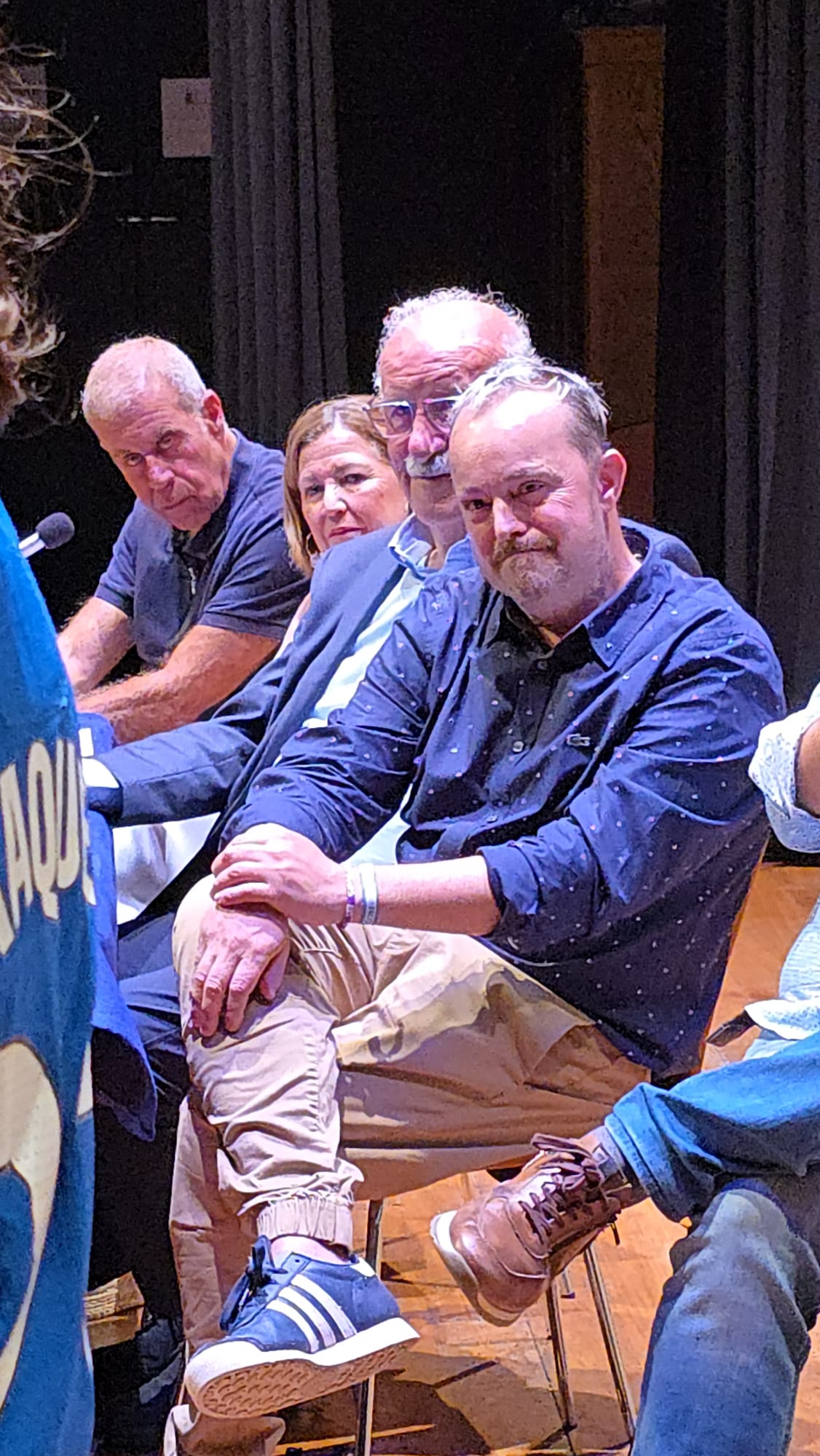 Del Bosque, Tomás Guasch y Robert Hernando hablan de la inclusión en el deporte de las personas con síndrome de down y afectados por diferentes enfermedades en Villacarrillo 3 acto robert hernando 4