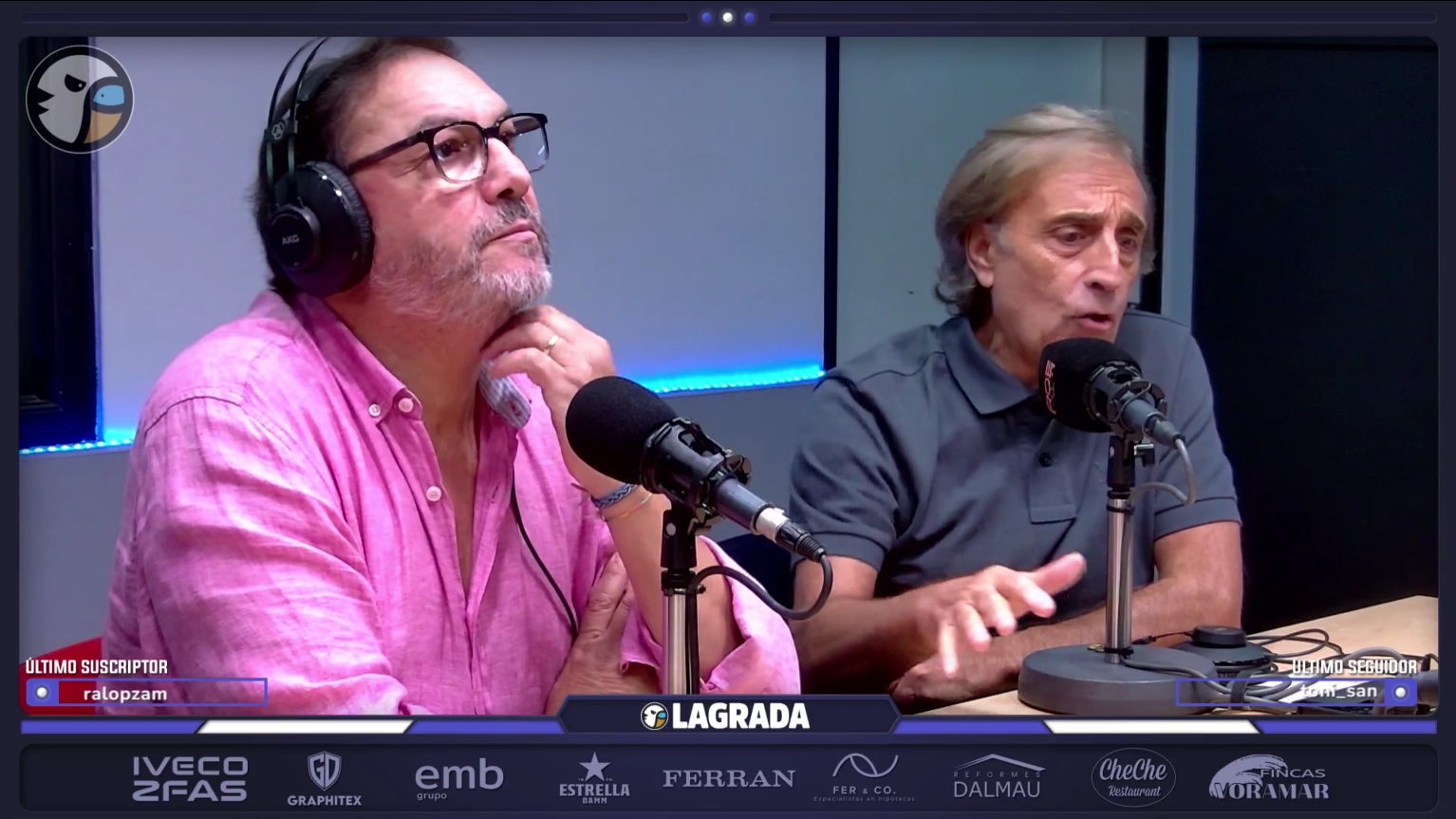 La Tertulia de La Grada Ràdio: la compraventa del Espanyol ya tiene fecha y el debate por Puado enciende la mesa 1 bergada grada radio