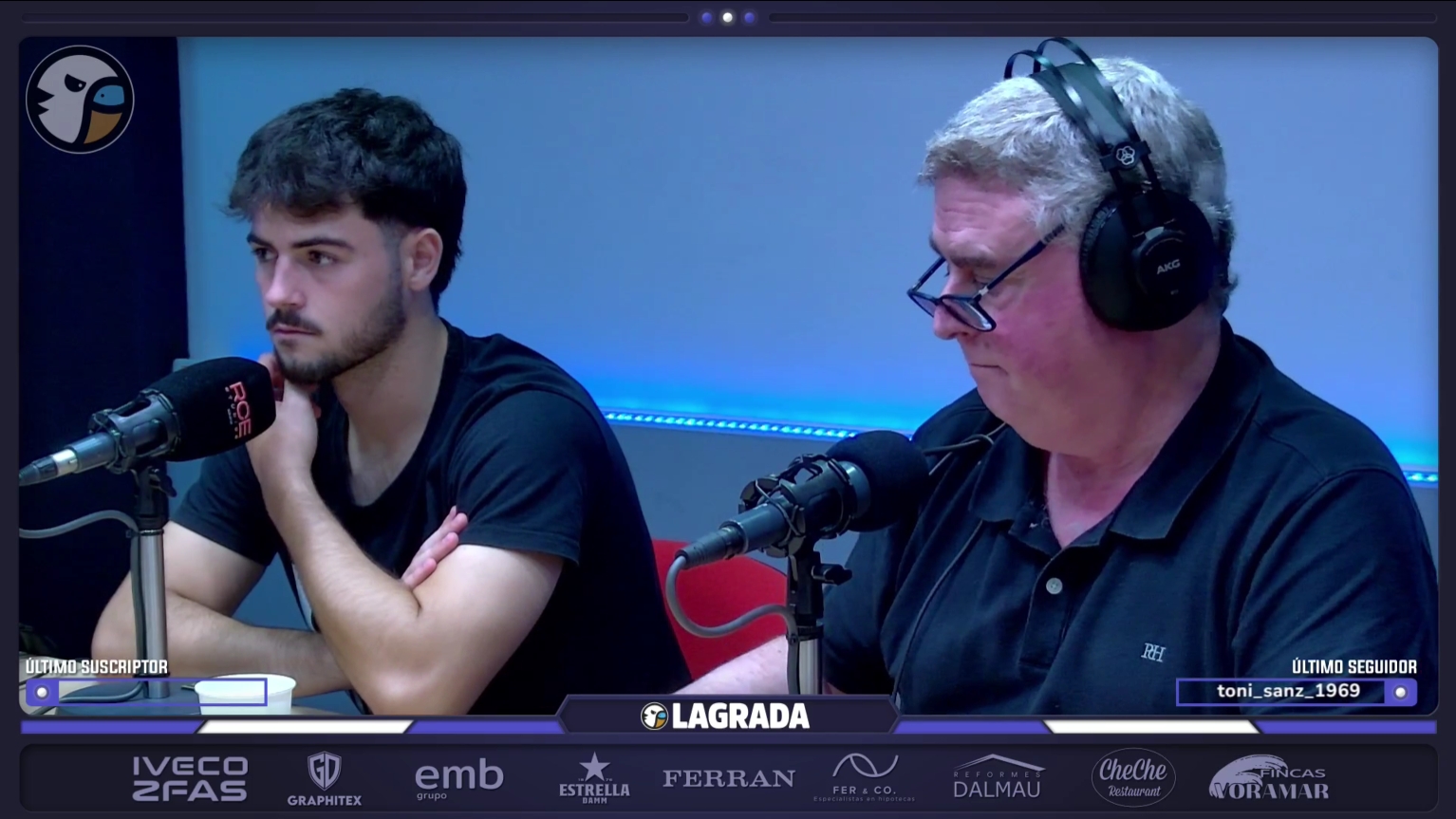 La Tertulia de La Grada Ràdio: la compraventa del Espanyol ya tiene fecha y el debate por Puado enciende la mesa 2 ferran granell grada radio