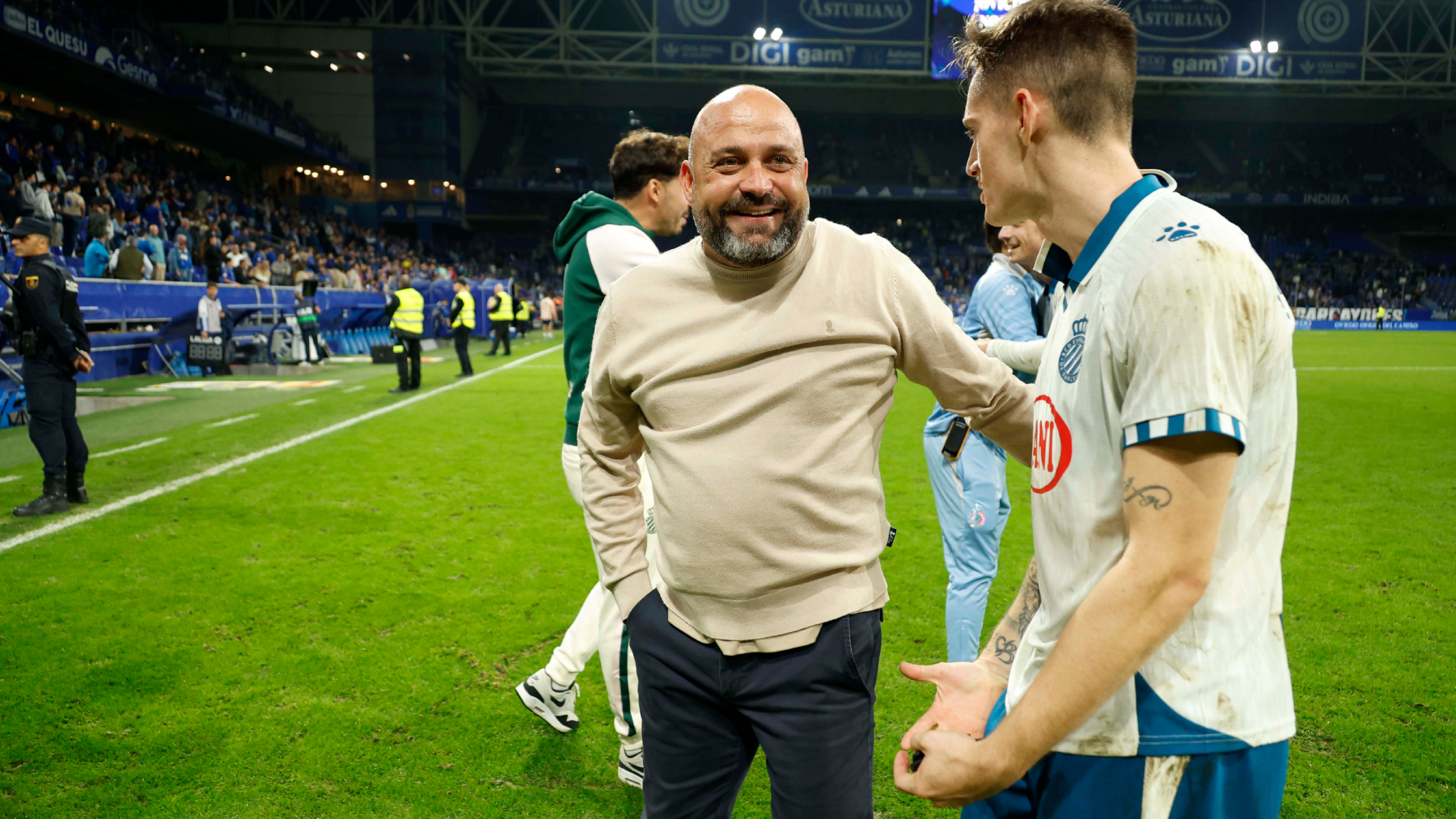 Manolo González, el entrenador que devolvió el alma al Espanyol 5 manolo pol lozano espanyol oviedo