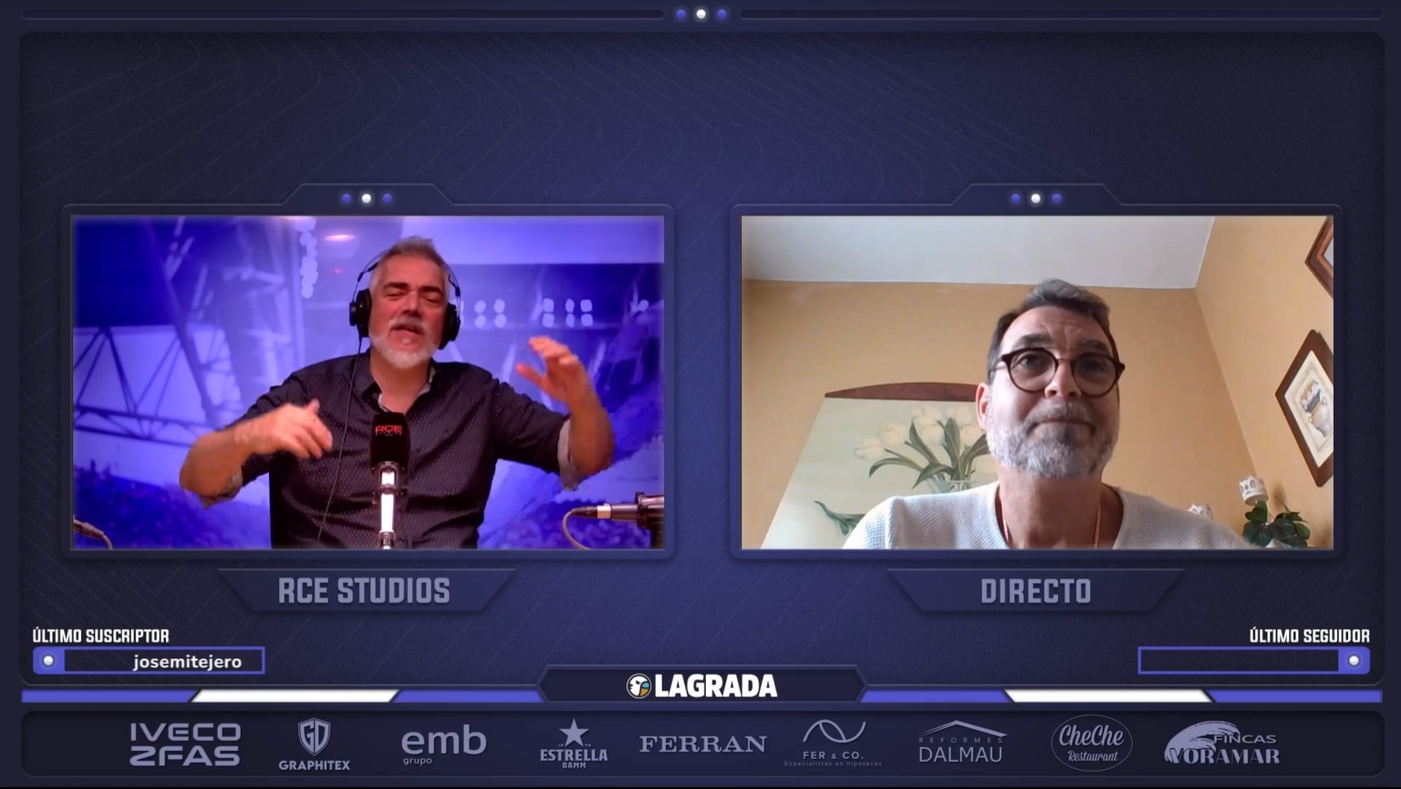 Resaca de Copa en el Espanyol, cabreo con el Ayuntamiento de Cornellà y miedo a Mendizorroza: tertulia intensa en La Grada Ràdio 3 sebas herrea grada radio