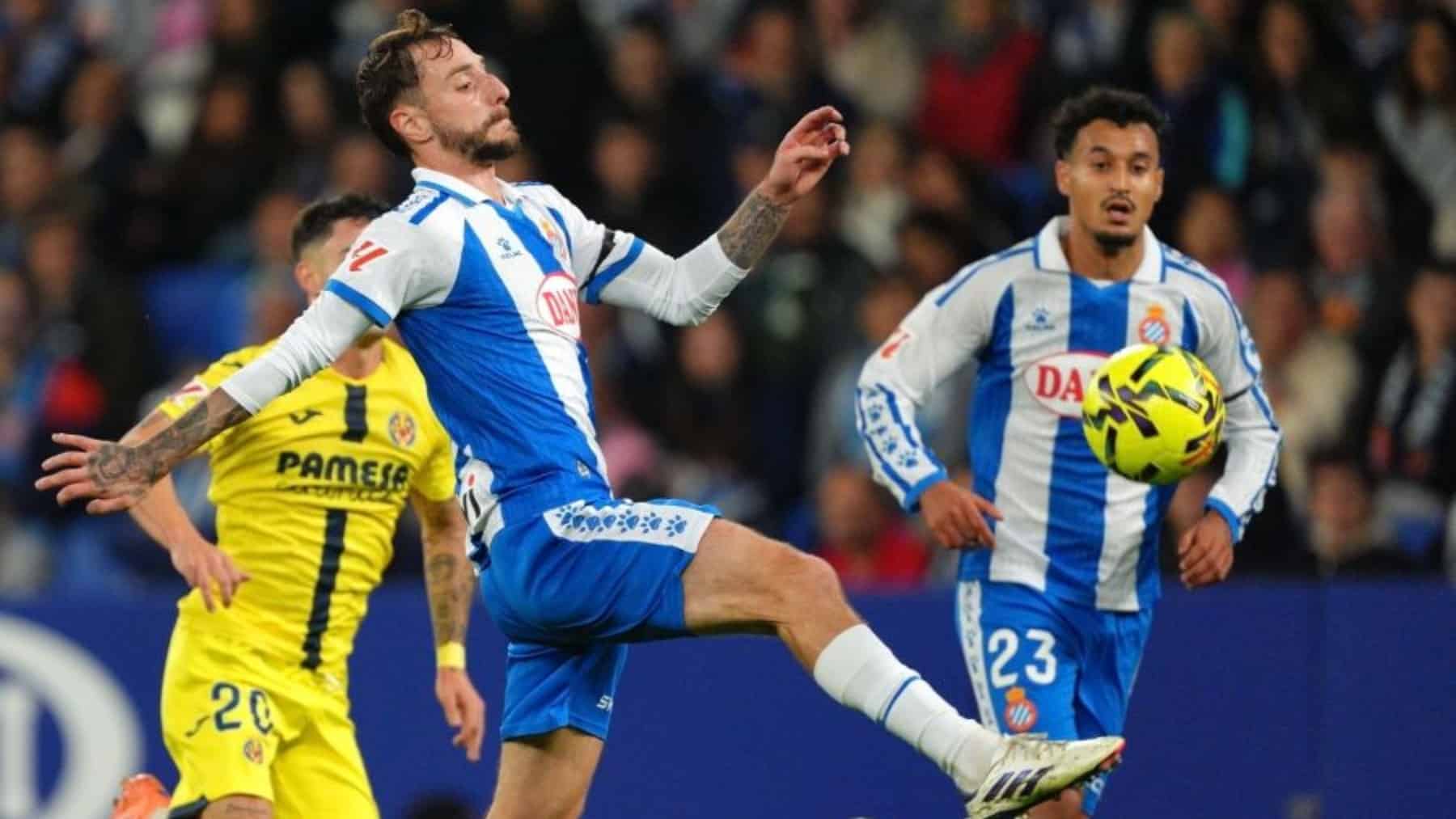 El Espanyol se da de bruces con la realidad antes del parón: falta de gol y distancia con la élite 4 calero omar el hilali espanyol villarreal