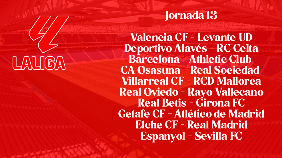 laliga ea sports 25 26 jornada 13