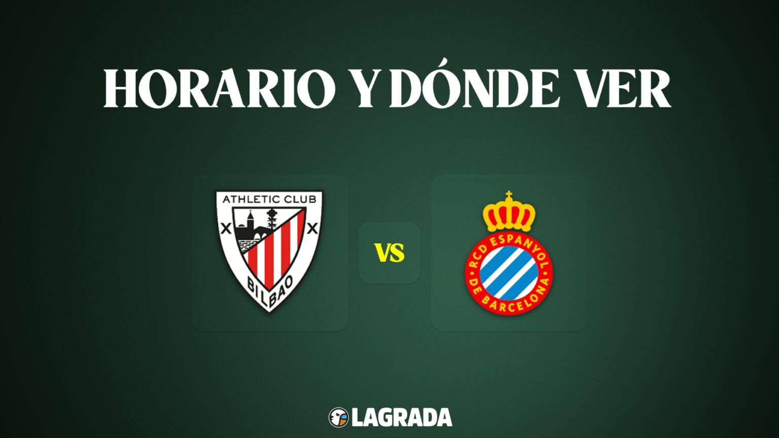 Horario y dónde ver el Athletic Club - RCD Espanyol de la jornada 17 de ...