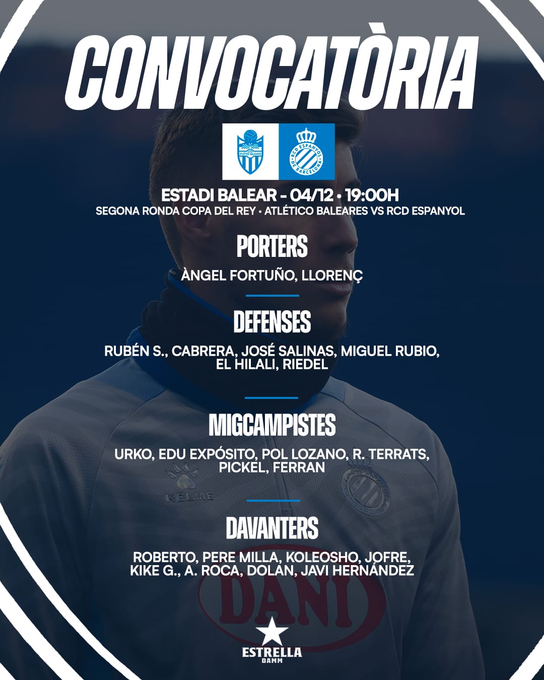 convocatoria copa espanyol atletico baleares