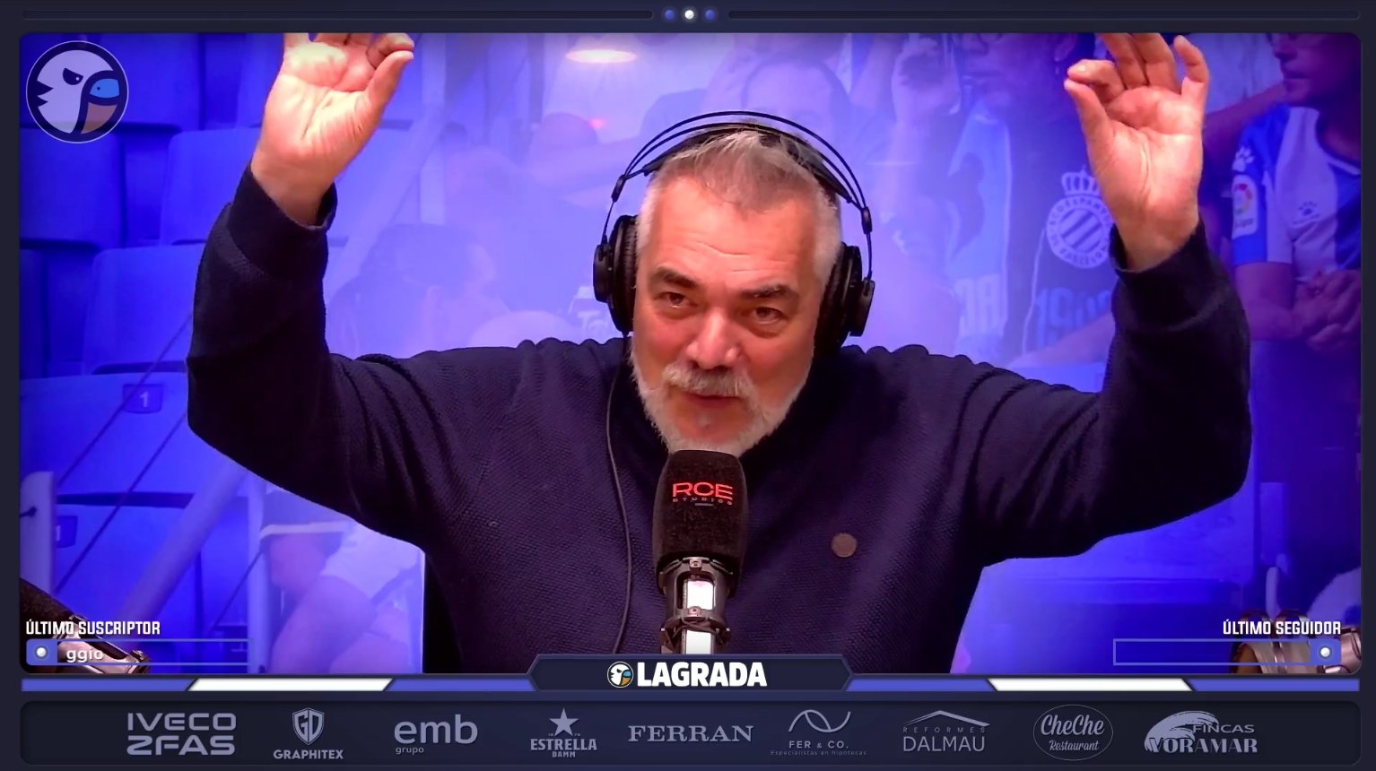 Joan vuelve para el Espanyol - Barça… y el RCDE Stadium se prepara para una noche de alta tensión: “Nos atropellan, nos cierran los bares y nos ponen redes”, el lamento de parte de la afición perica 1 francesc via grada radio 8