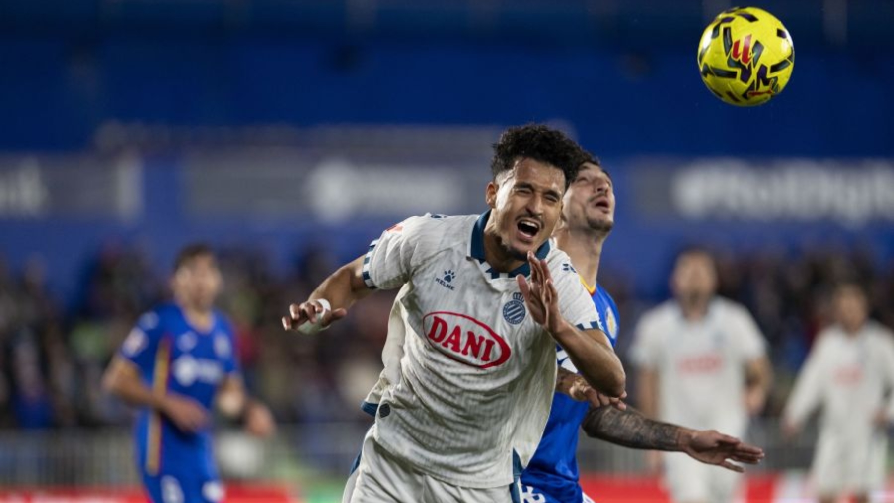 Omar El Hilali toma la palabra antes del Athletic - Espanyol: "Tenemos entre ceja y ceja la victoria en San Mamés" 1 omar el hilali getafe espanyol 1