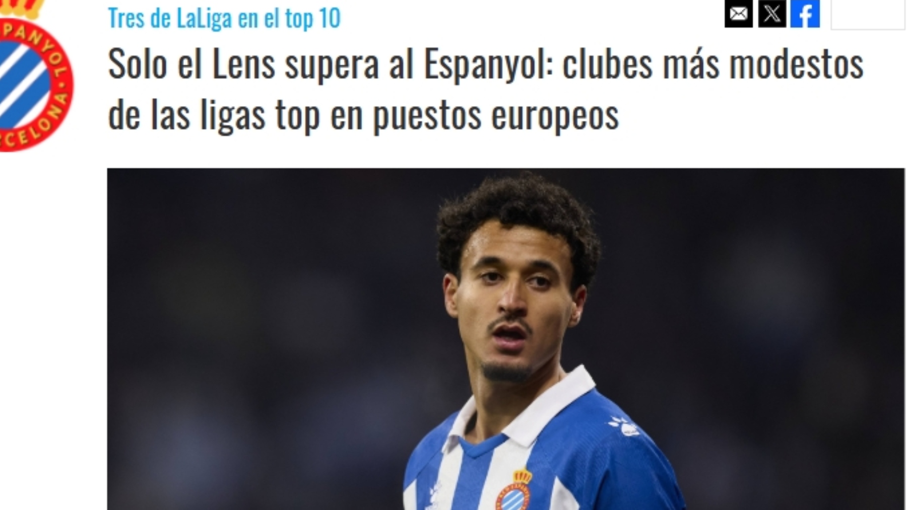 transfermarkt espanyol europa valor mercado