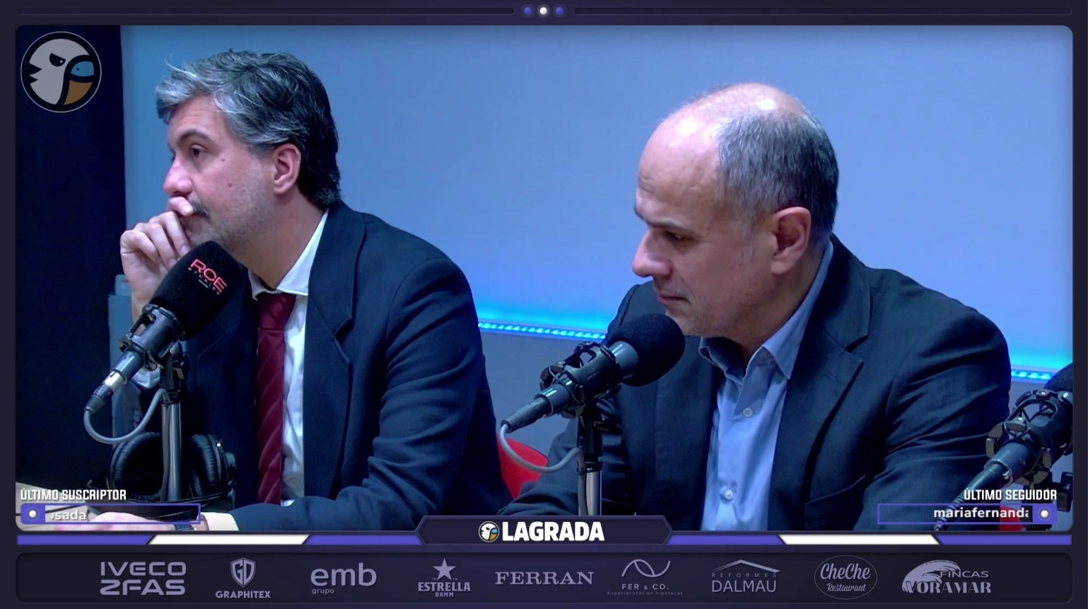 La Tertulia de 'La Grada Ràdio' calienta el derbi Espanyol – Girona: defensas señalados y cuentas pendientes con "el tercer equipo catalán" 1 alberto capilla grada radio