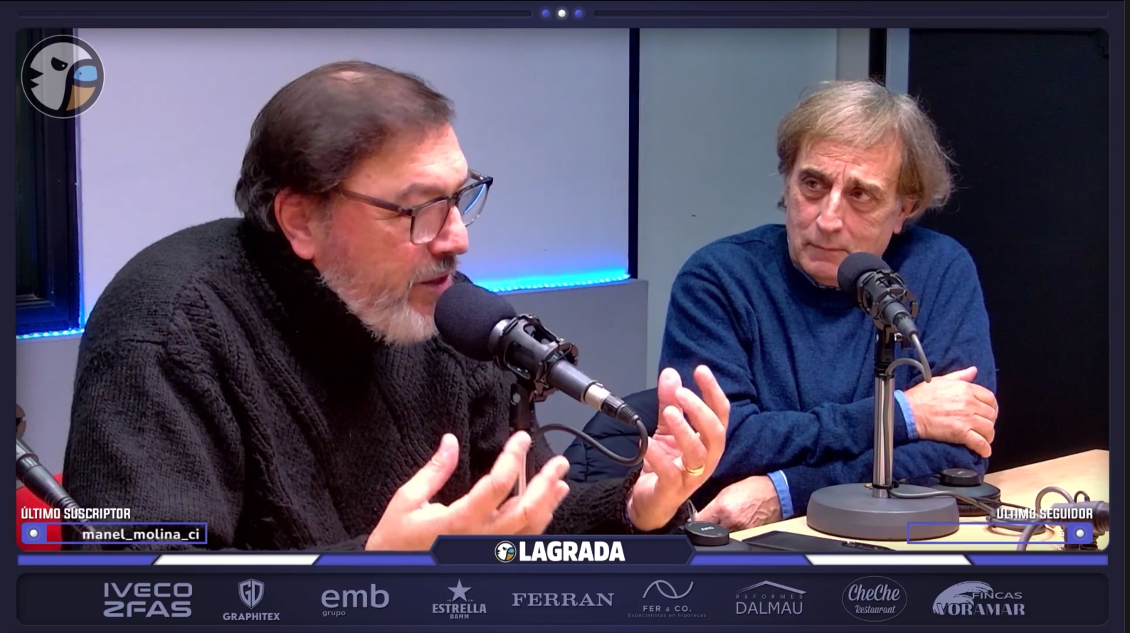La Tertulia | Tensión por la transparencia en el Espanyol: Pace, Mao y los fantasmas del pasado; lo que puede dar de si un simple cambio de silla en el palco 1 angel bergada grada radio 1