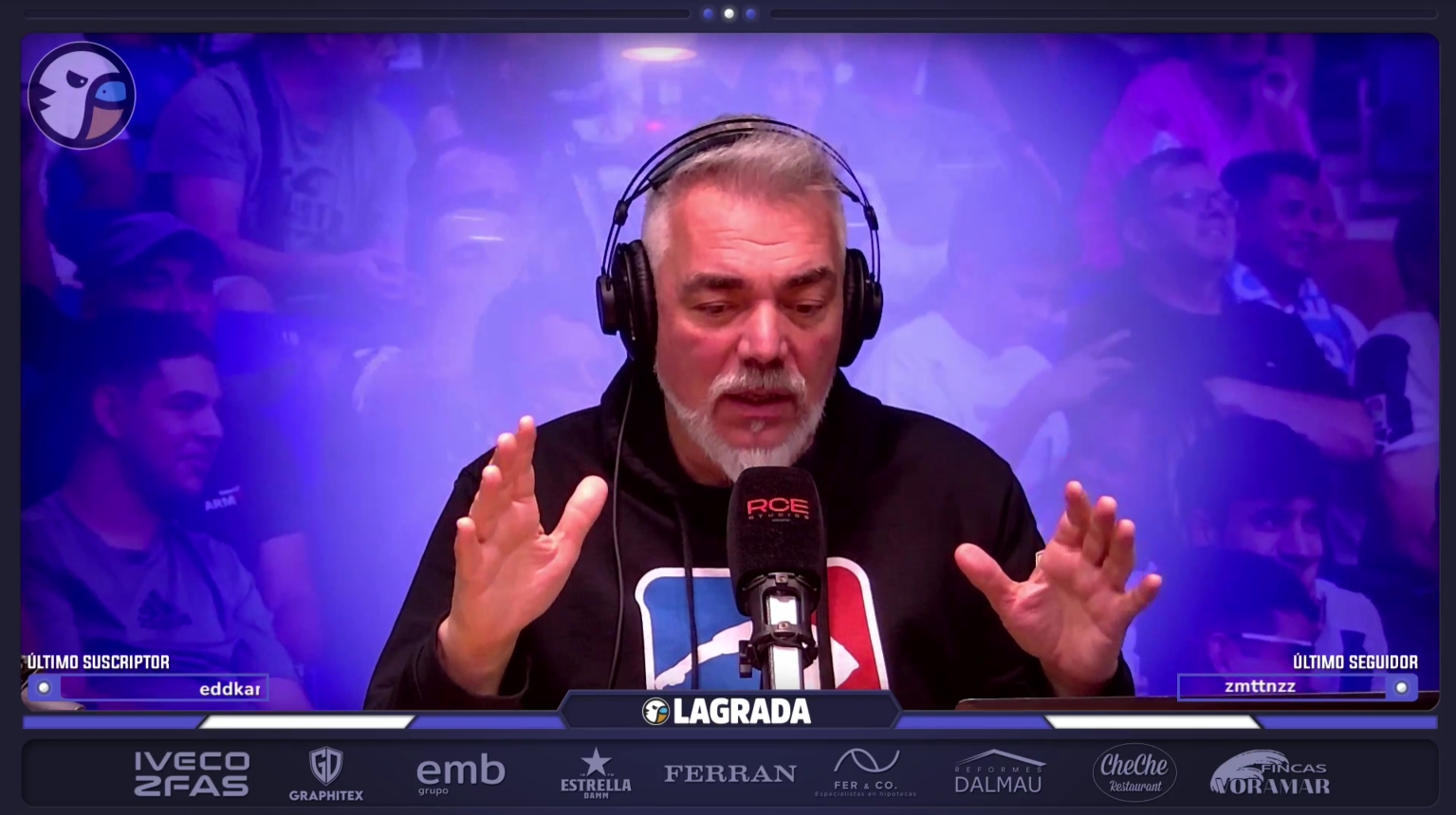 La tertulia | El Espanyol quiere romper su maldición ante el Girona, que aún puede inscribir a Echeverri para esta noche; Pace copia el mutismo de Chen… y sigue sin fichajes 3 francesc via grada radio 5