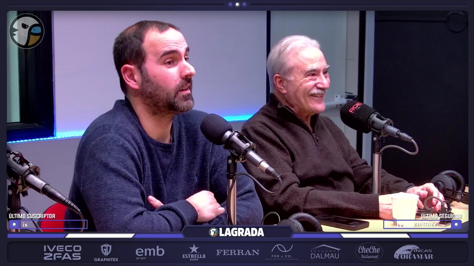 La tertulia | El Espanyol quiere romper su maldición ante el Girona, que aún puede inscribir a Echeverri para esta noche; Pace copia el mutismo de Chen… y sigue sin fichajes 1 jaume ballester grada radio