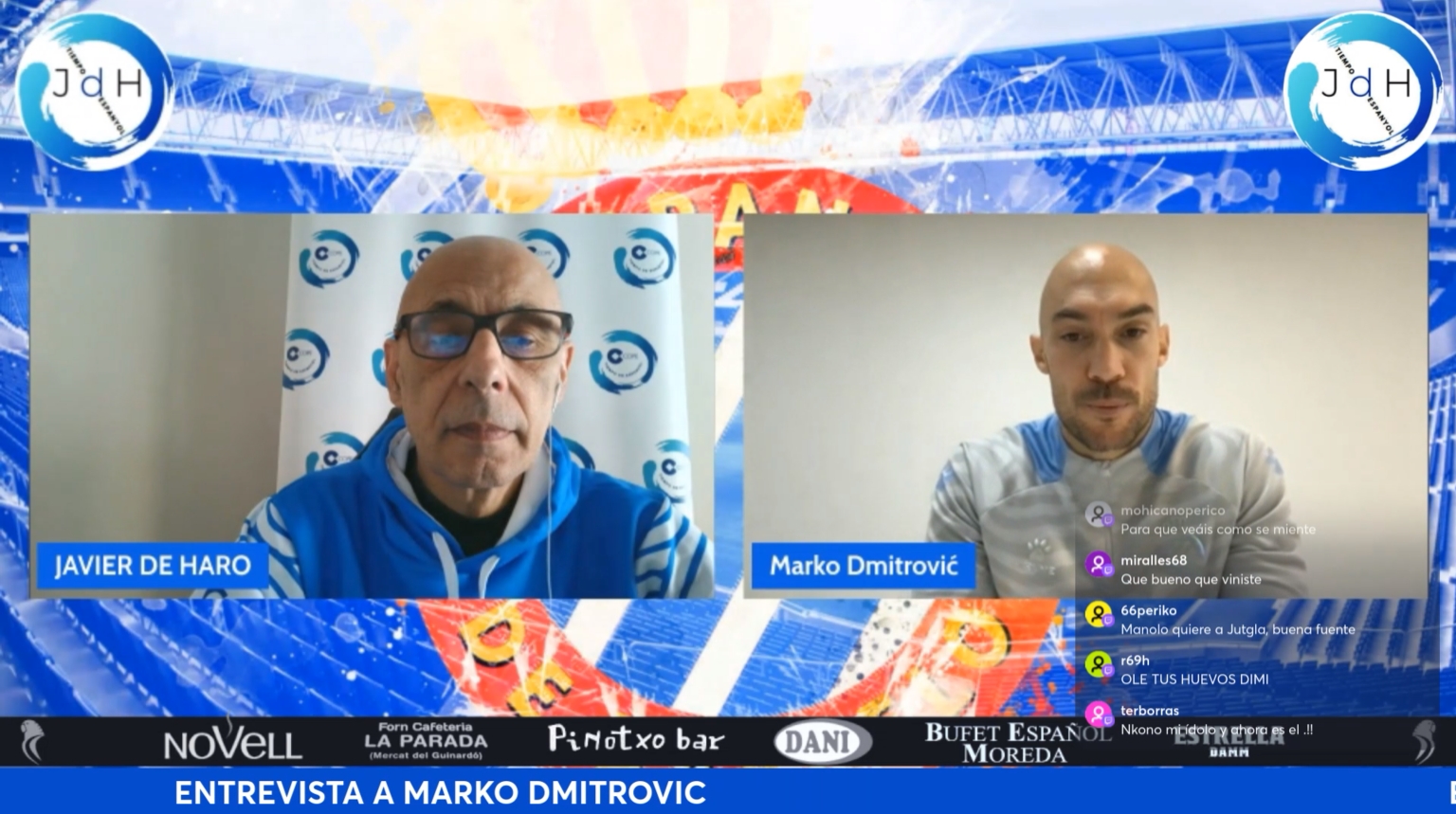 Dmitrovic: "Manolo es el capitán del barco y nosotros le seguimos hasta la muerte" 1 javier de haro entrevista marko dmitrovic