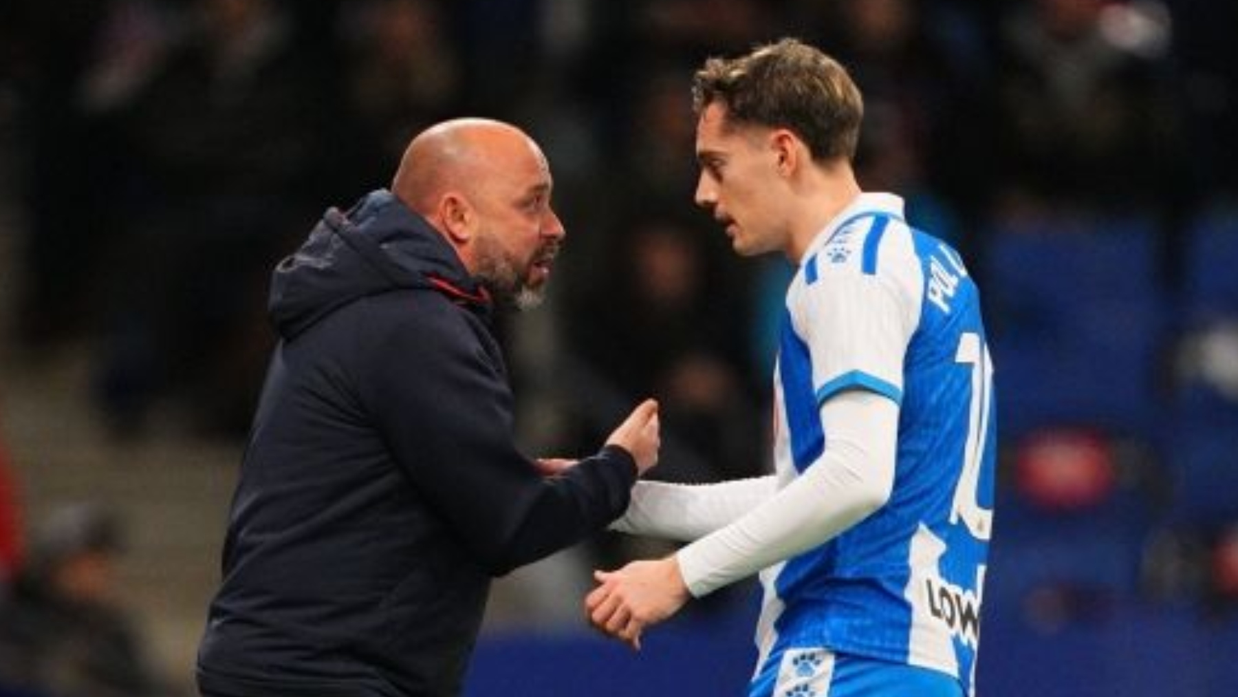 Pol Lozano se abre en La Grada: ganar al Oviedo, espantar fantasmas y una renovación que sigue en el aire que no afecta al amor que siente por el Espanyol 7 manolo pol lozano espanyol girona