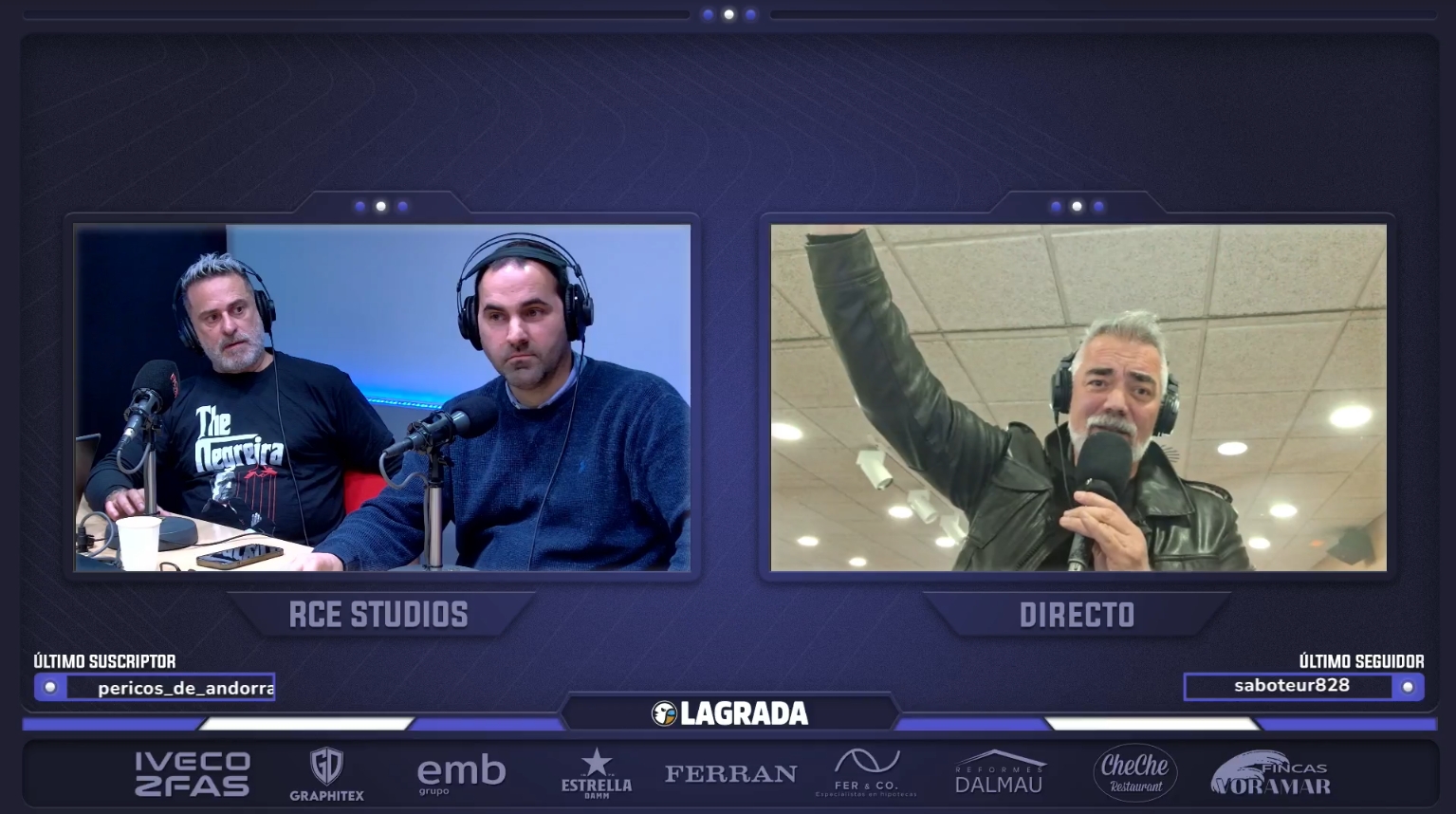 La Tertulia | La Grada Ràdio en modo derbi Espanyol - Barça: Manolo, el portavoz del club que no falla, y la vuelta a escena de la camiseta de 'The Negreiras' 2 mateu ponce grada radio