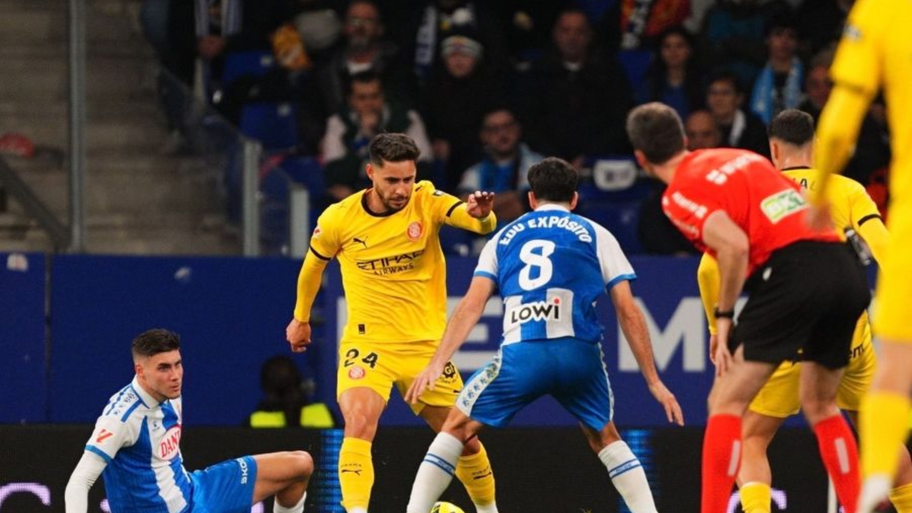 El Espanyol, ante una prueba de carácter dentro y fuera del campo: las veces esta temporada que el equipo cayó y supo levantarse 2 roberto edu exposito espanyol girona