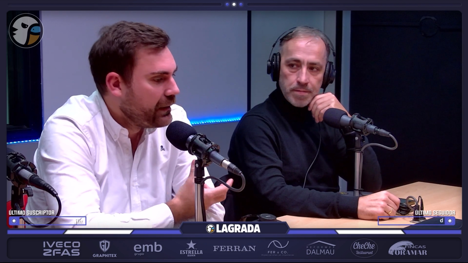 Xavier Estrada Fernández carga en 'La Grada Ràdio' contra el VAR y el arbitraje del Valencia - Espanyol 3 victor maymo grada radio 1