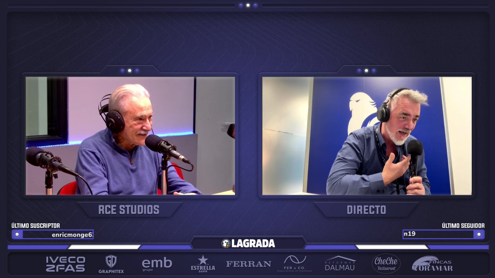 La tertulia de La Grada Ràdio debate el proyecto de Alan Pace y el futuro del Espanyol; el del Oviedo, señalado como partido clave 3 francesc via grada radio 4