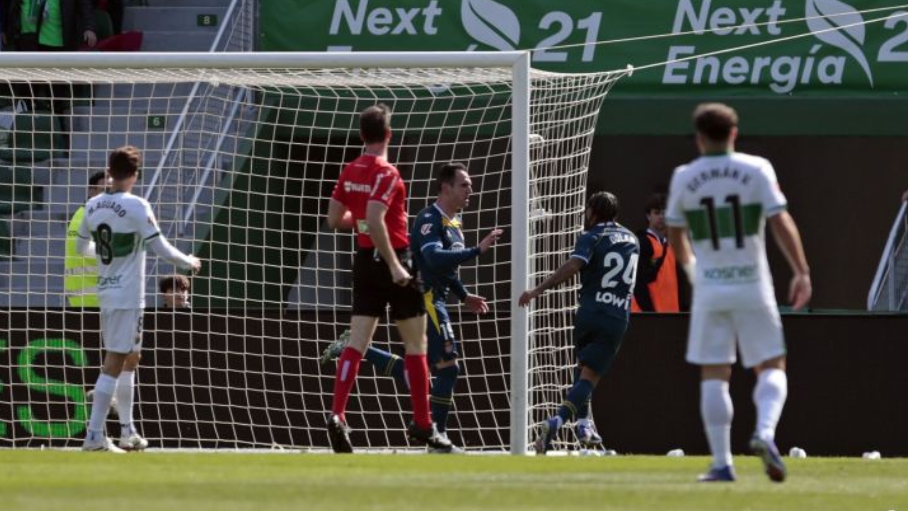 El Espanyol mantiene el gol, pero se desangra atrás: la comparativa que lo explica 2 gol kike garcia elche espanyol 1