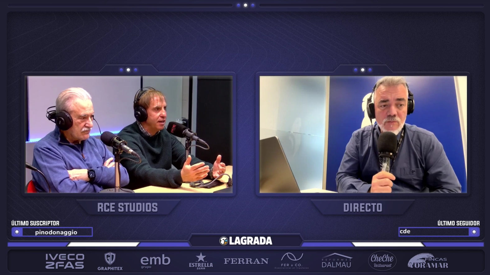 La tertulia de La Grada Ràdio debate el proyecto de Alan Pace y el futuro del Espanyol; el del Oviedo, señalado como partido clave 1 jaume ballester grada radio