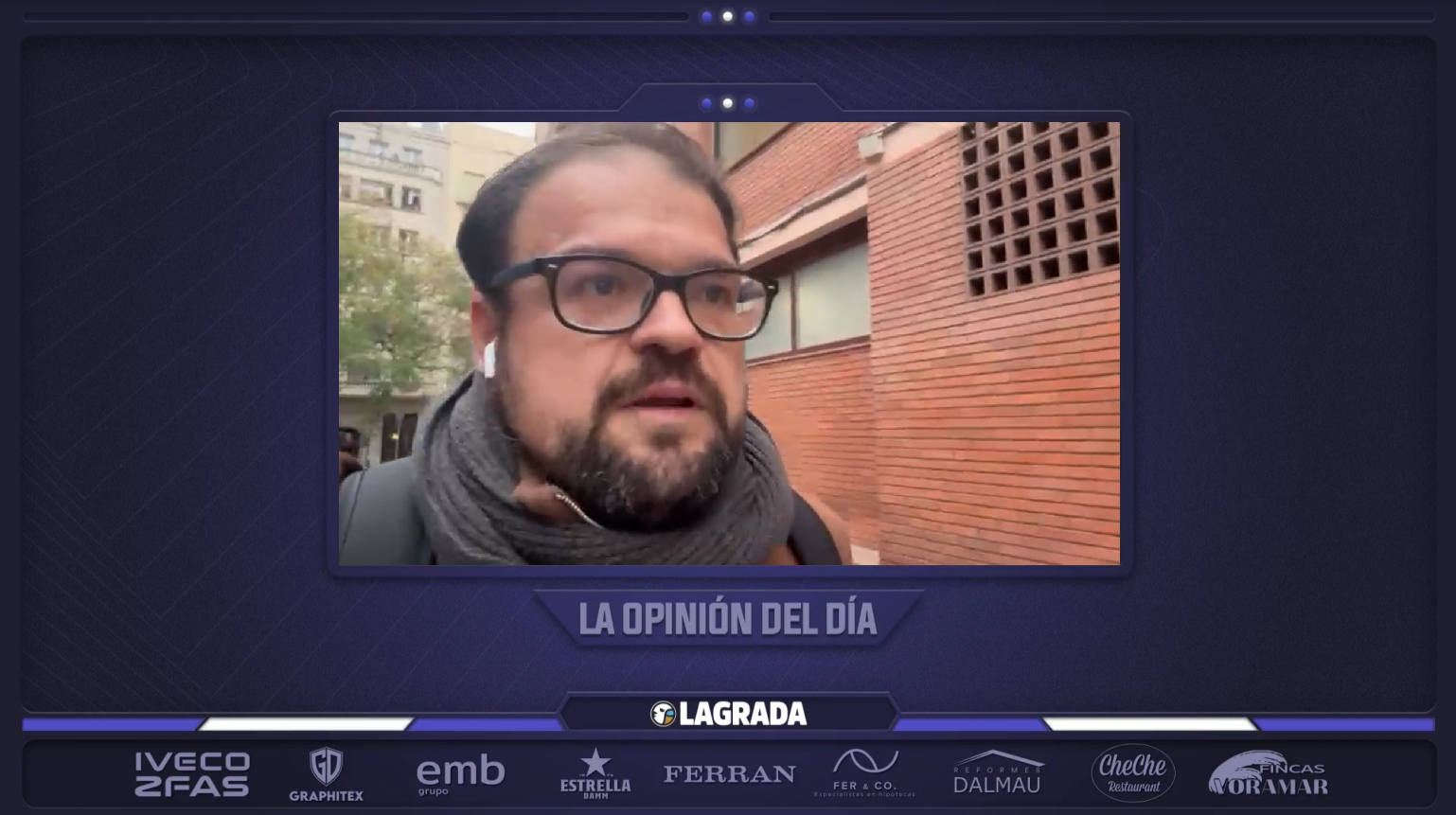 Hoy en 'La Grada Ràdio' | El programa señala arriba: debate abierto sobre responsabilidades en el Espanyol 6 opinion del dia hector garcia