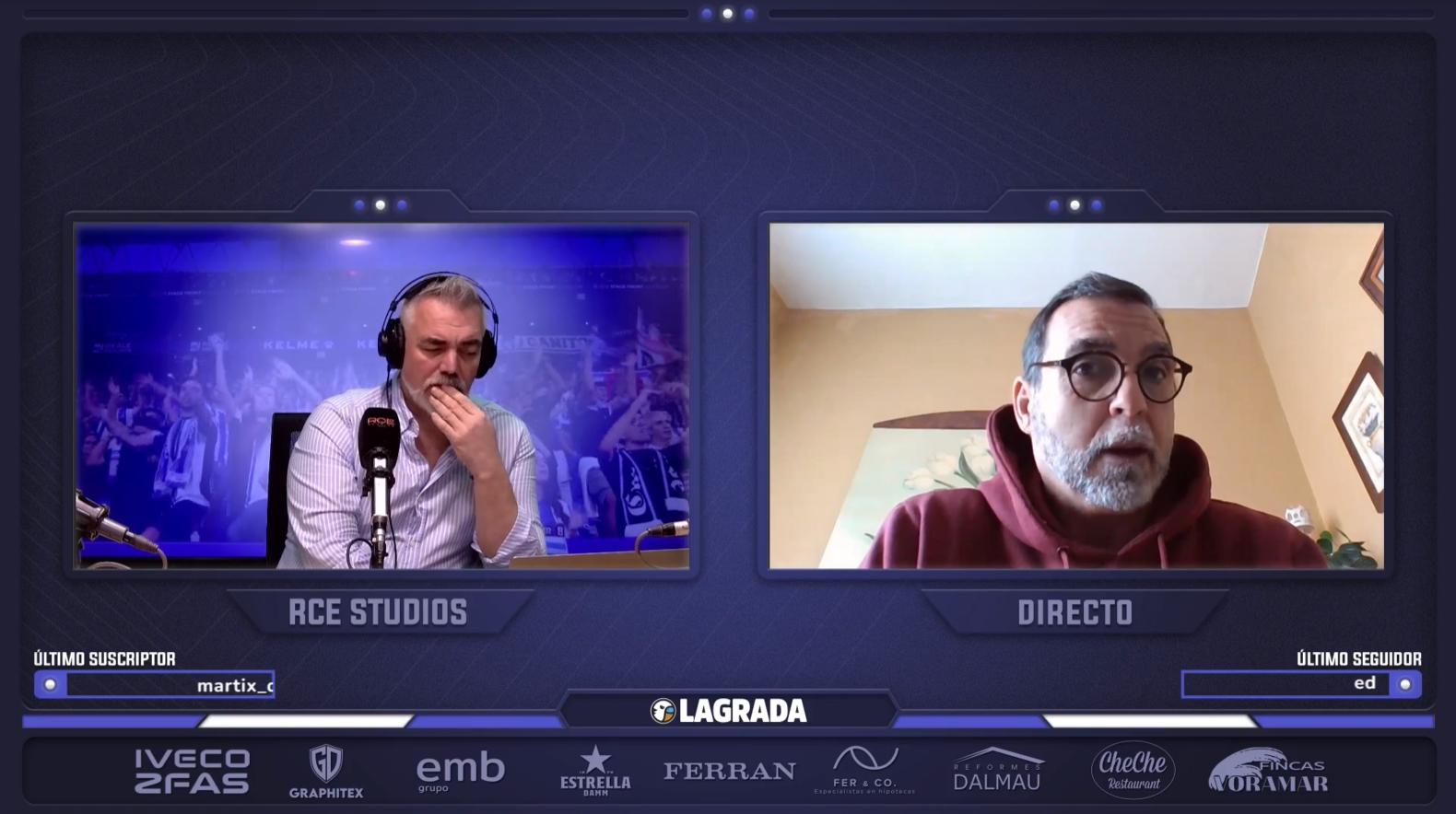 La Tertulia analiza el Mallorca - Espanyol: Terrats o Expósito, Riedel o Calero, el modelo de Manolo González para el futuro y el pronóstico de Sebas Herrera 4 sebas herrera grada radio 1