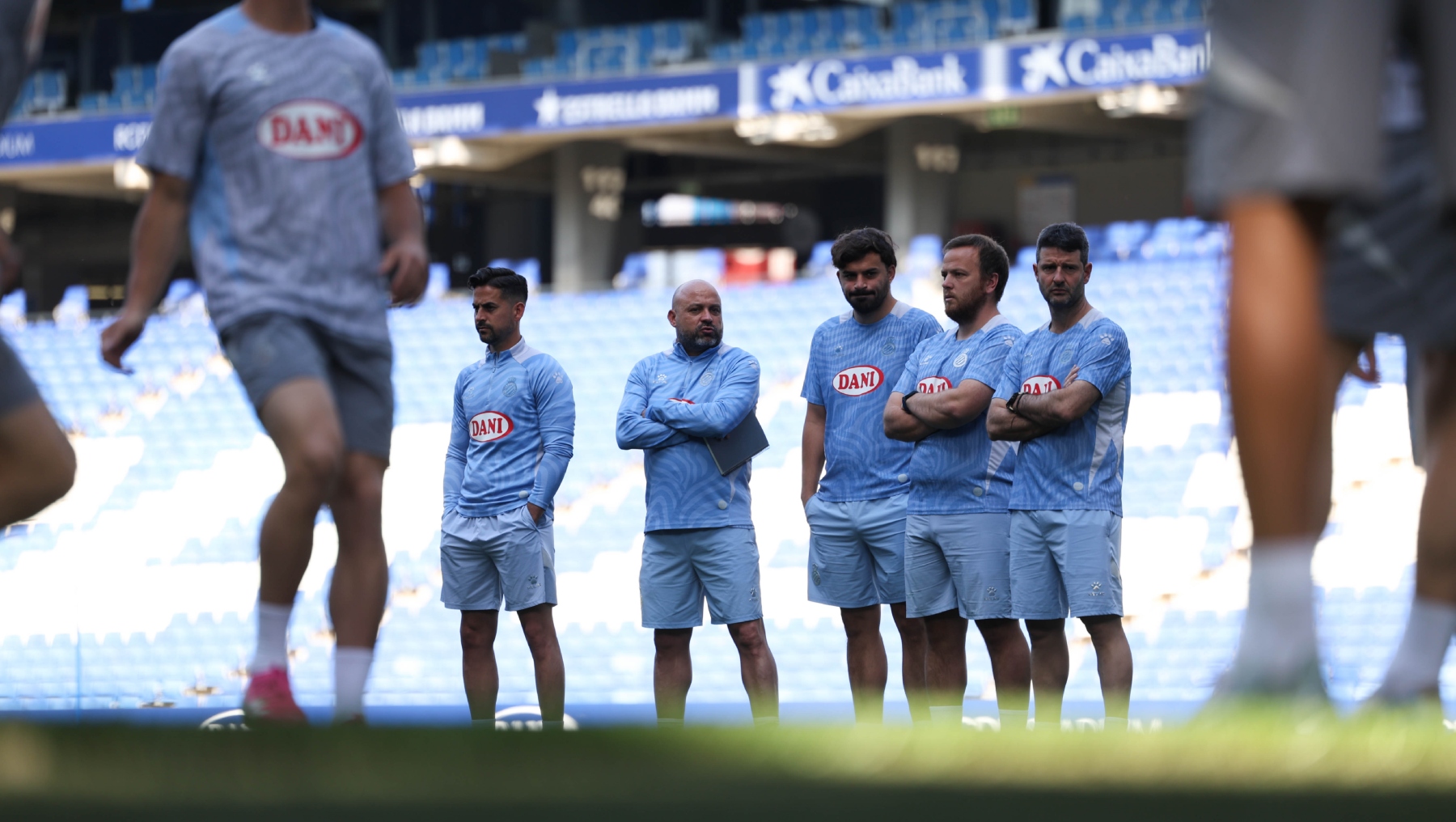 entreno espanyol rcde stadium