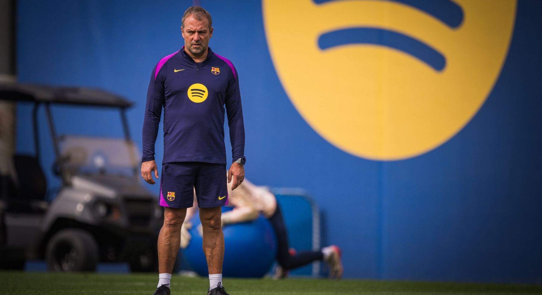 hansi flick entreno barcelona