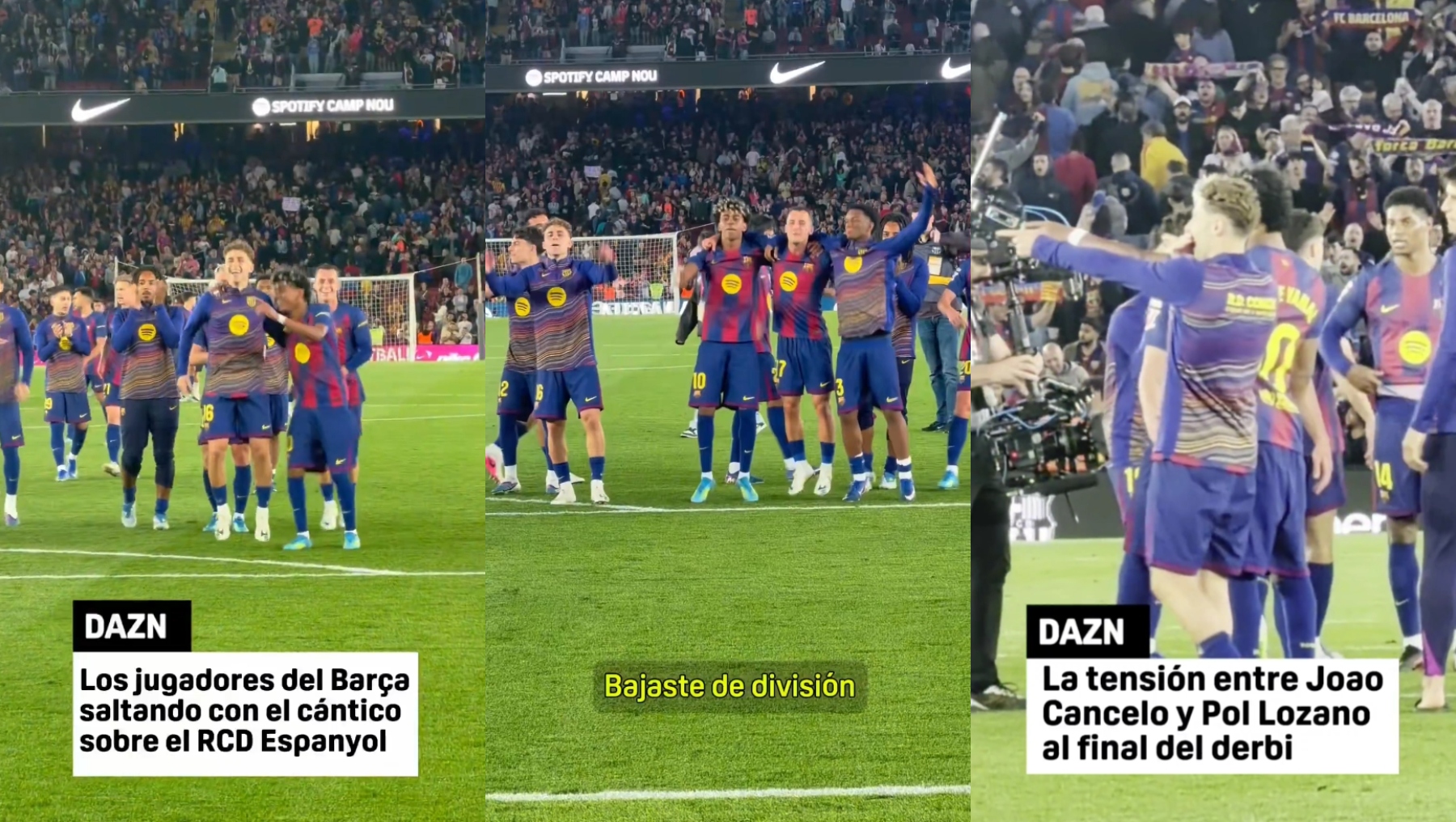 incidentes derbi barca espanyol