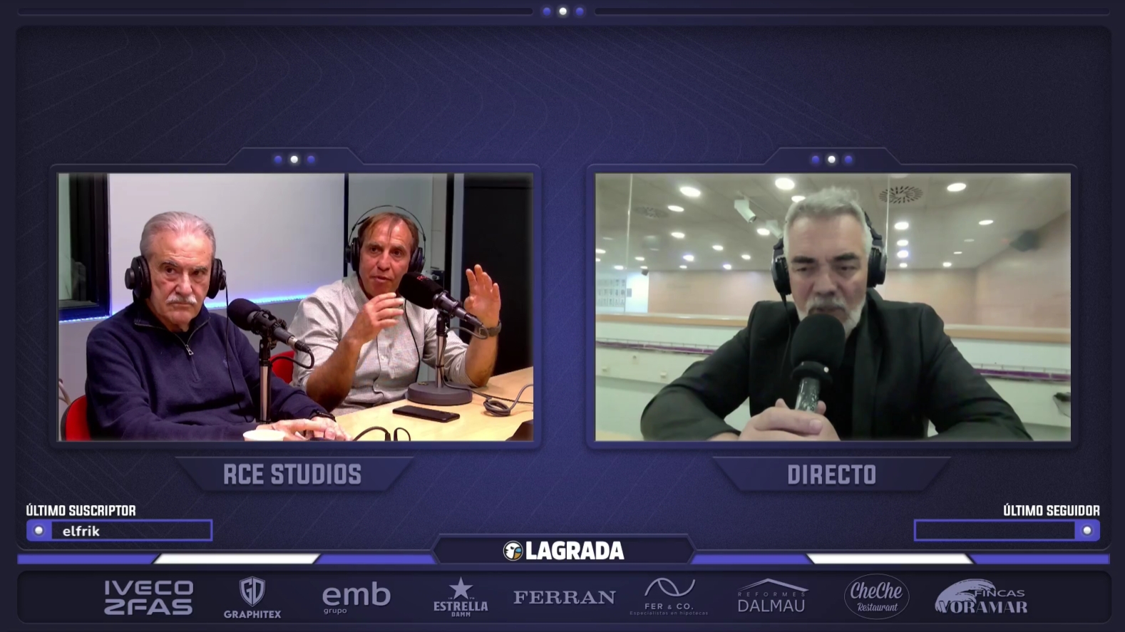 La Tertulia | ¿Un Barça distraído o igual de peligroso? El plan del Espanyol, la carta Hernández Hernández que se reservan los azulgrana, los límites del mercado con el Burnley y la permisividad con los actos vandálicos cuando los hacen "los otros" 2 jaume ballester grada radio