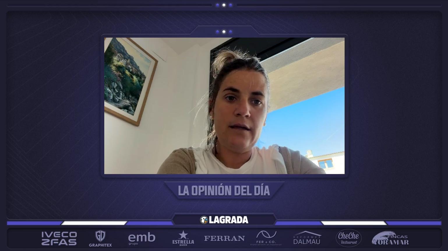 Hoy en 'La Grada Ràdio' | El vestuario del Espanyol activa el "modo supervivencia" antes de Vallecas, la polémica por la propuesta de Dávila sobre el Barça y los datos de Cobas sobre Kike y Roberto y la necesidad de reforzar la delantera 5 opinion del dia Marta Mendoza 2