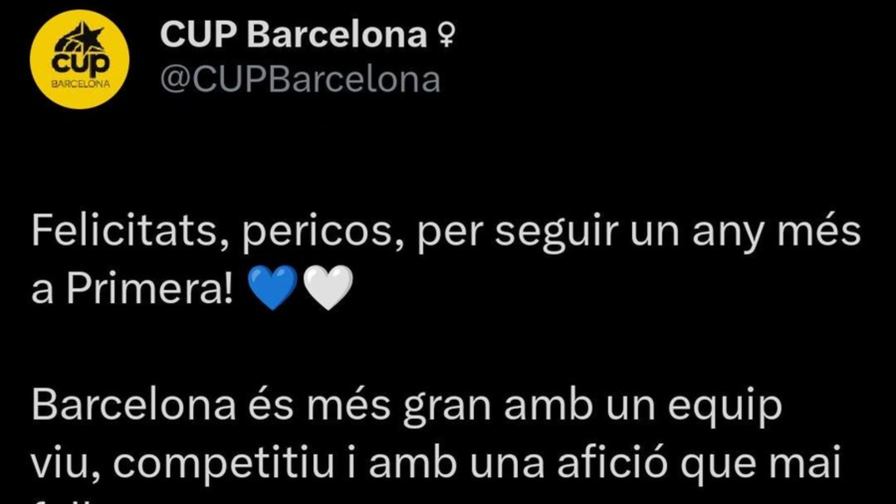 felicitacion cup