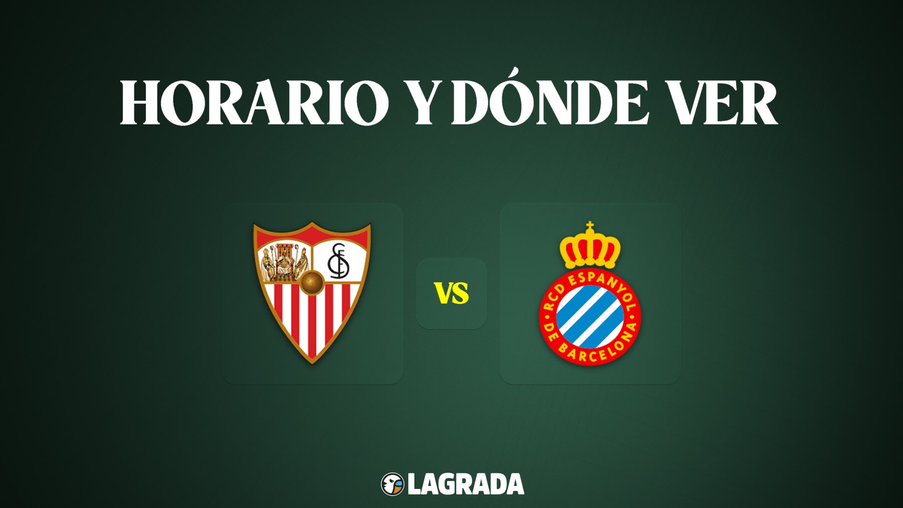 horario donde ver sevilla espanyol