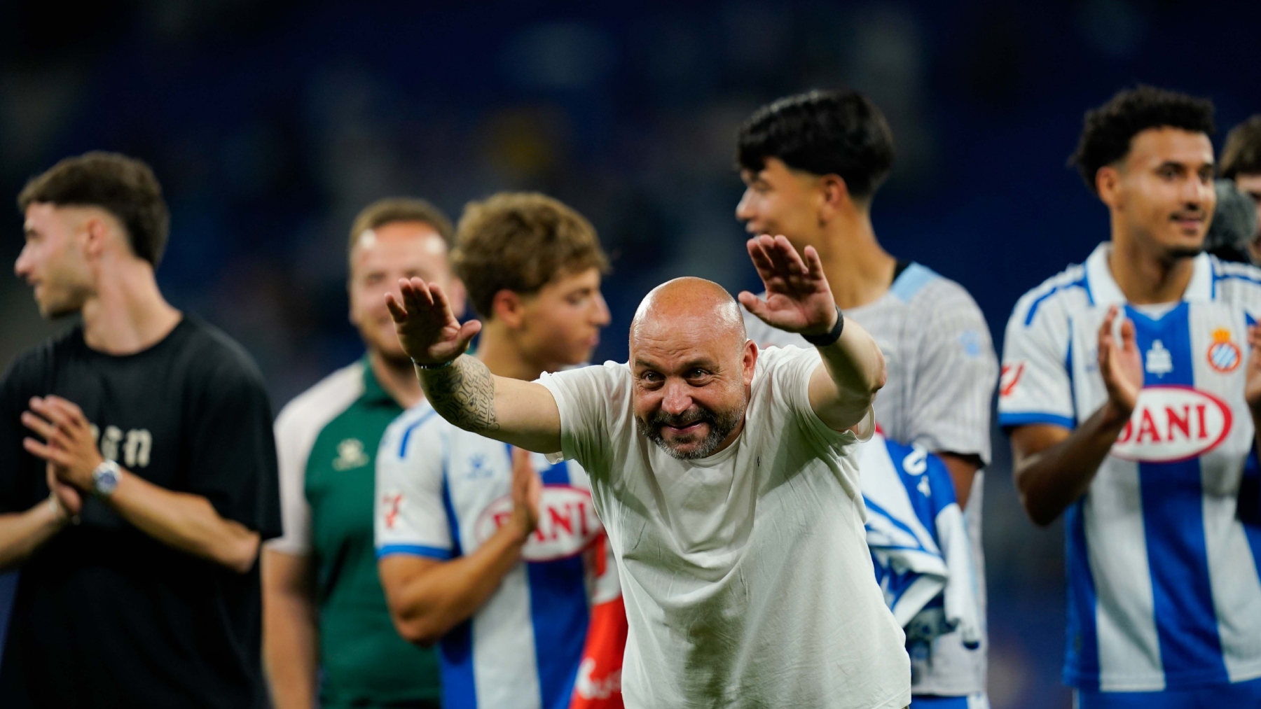 La larga lista de tareas de Monchi en el Espanyol: Manolo, salidas, fichajes y una plantilla por rehacer 1 manolo espanyol real sociedad 1