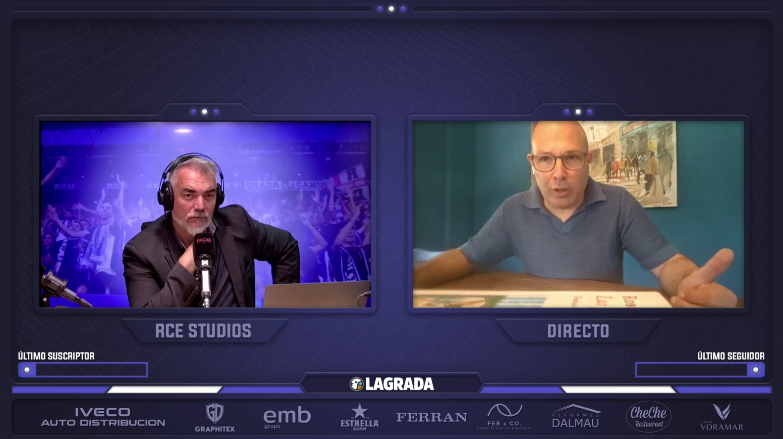 La tertulia, con Oriol Vidal como invitado, analiza el efecto Monchi en el Espanyol: paciencia con el proyecto, sí; pero también bisturí en la plantilla; debate por Manolo y los recursos de Pace 1 oriol vidal grada radio