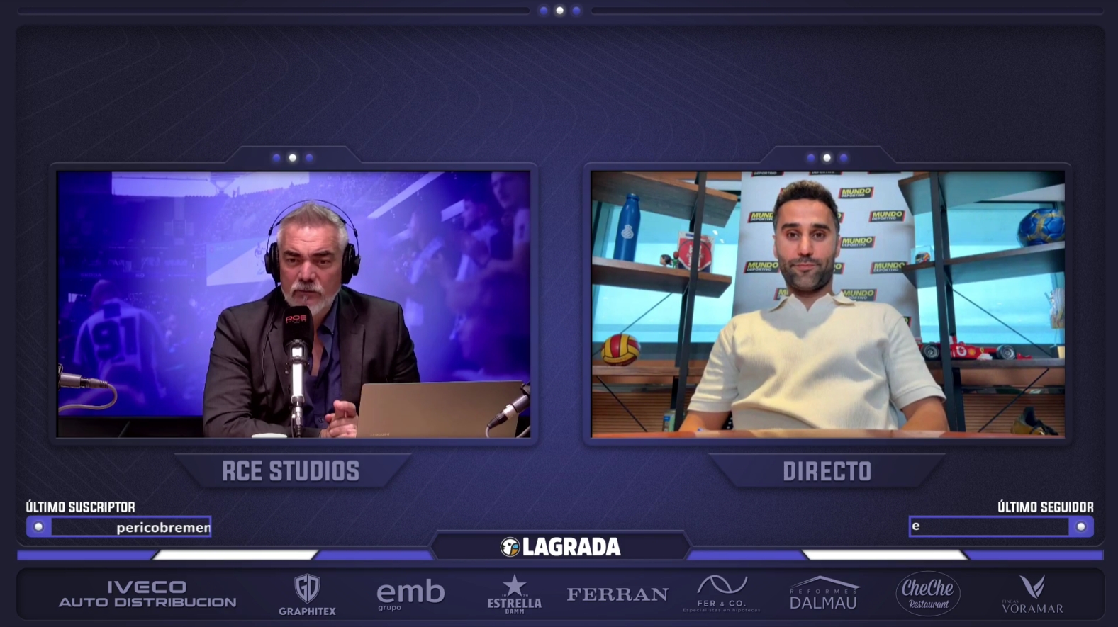 La Tertulia | Via aclara las cuentas del Espanyol: 43 o 44 puntos, según lo que pase; Sergio Escario analiza el efecto Monchi: una figura que ilusiona dentro y fuera; Andrés insiste: lo de Bordalás para el banquillo no es un invento 2 sergio escario grada radio