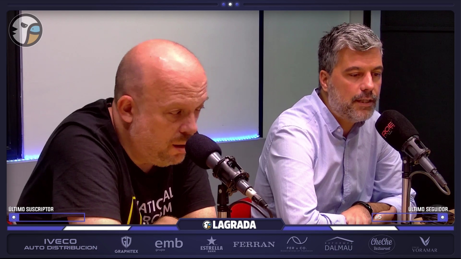 La tertulia de La Grada Ràdio analiza el caso Calatrava, el lío con Miguel Rubio, el coste de renovar a Edu Expósito y el cambio de escenario con Marcos Fernández 1 capilla grada radio 2