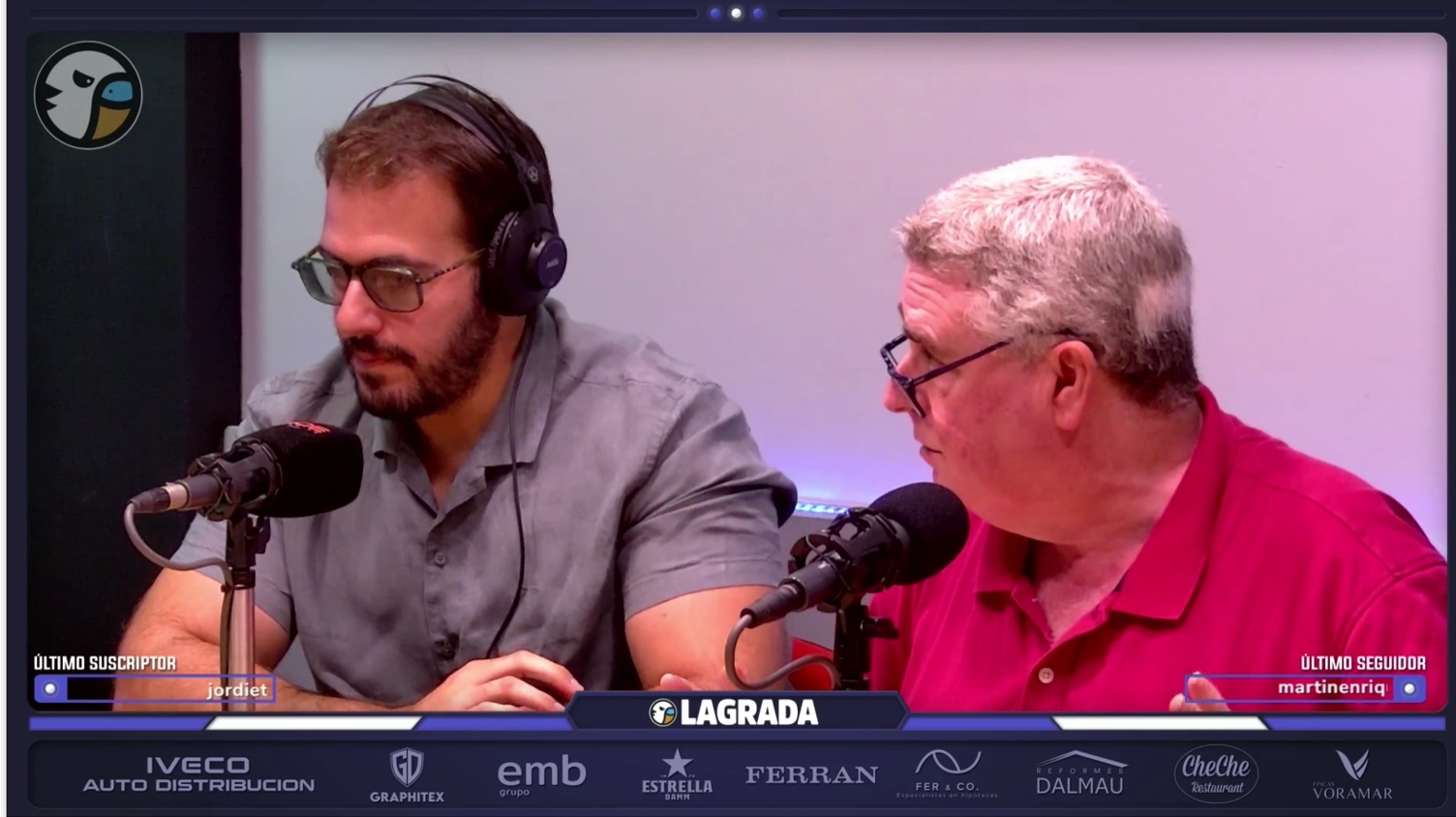 Joan Collet en La Grada Ràdio: una voz con peso propio para analizar el mercado y la economía del Espanyol; el expresidente reconoce que cree más en el proyecto Pace que en el de Chen, y se abre a escuchar una propuesta con condiciones 3 ferran granell grada radio 2