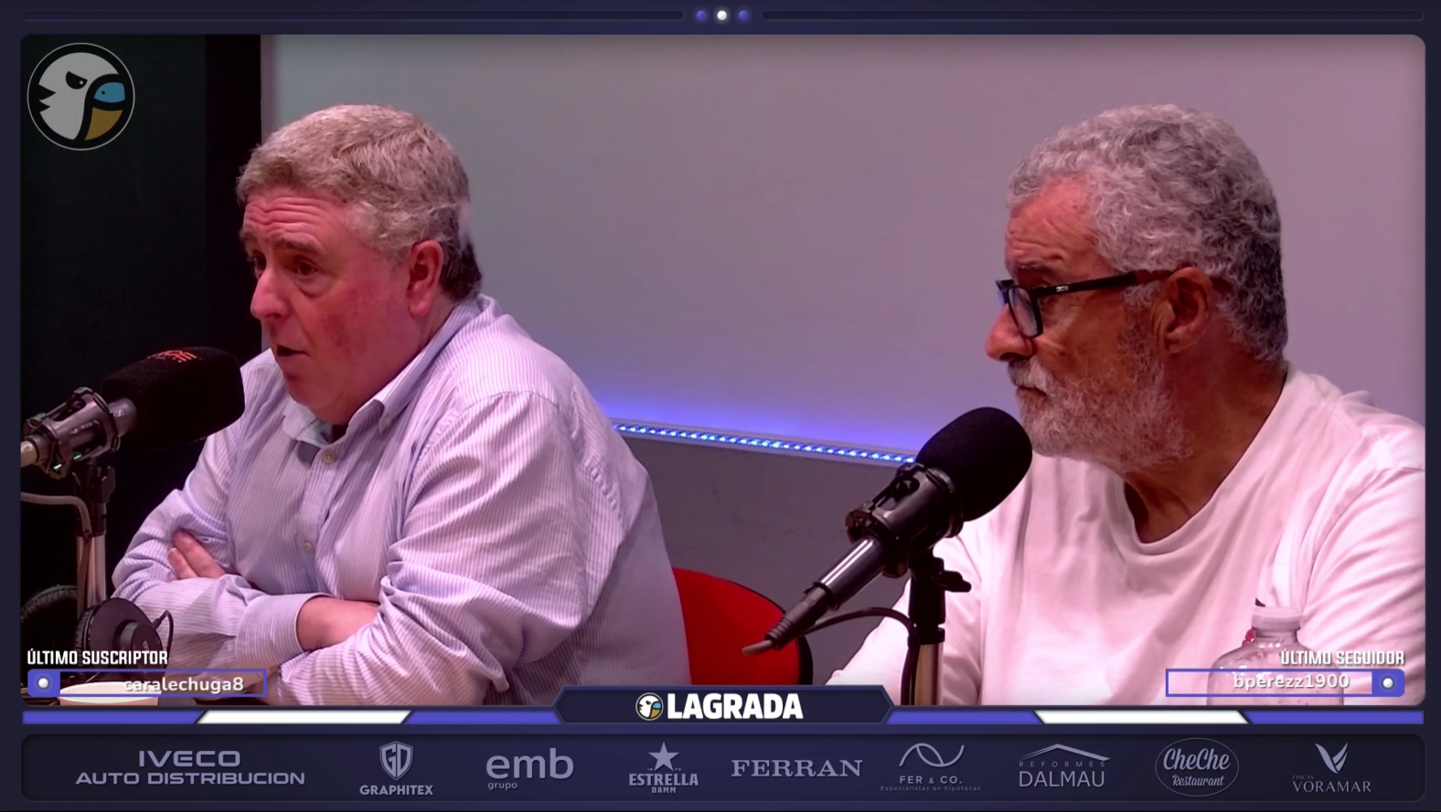La tertulia debate el mercado del Espanyol: Calatrava y los extremos, sobre la mesa; Ferran matiza la preocupación por Pace: habría ofertas por la camiseta; Quim Calls bendice a Arnau Ortiz: “Monchi, da un puñetazo en la mesa” 2 ferran granell grada radio 3