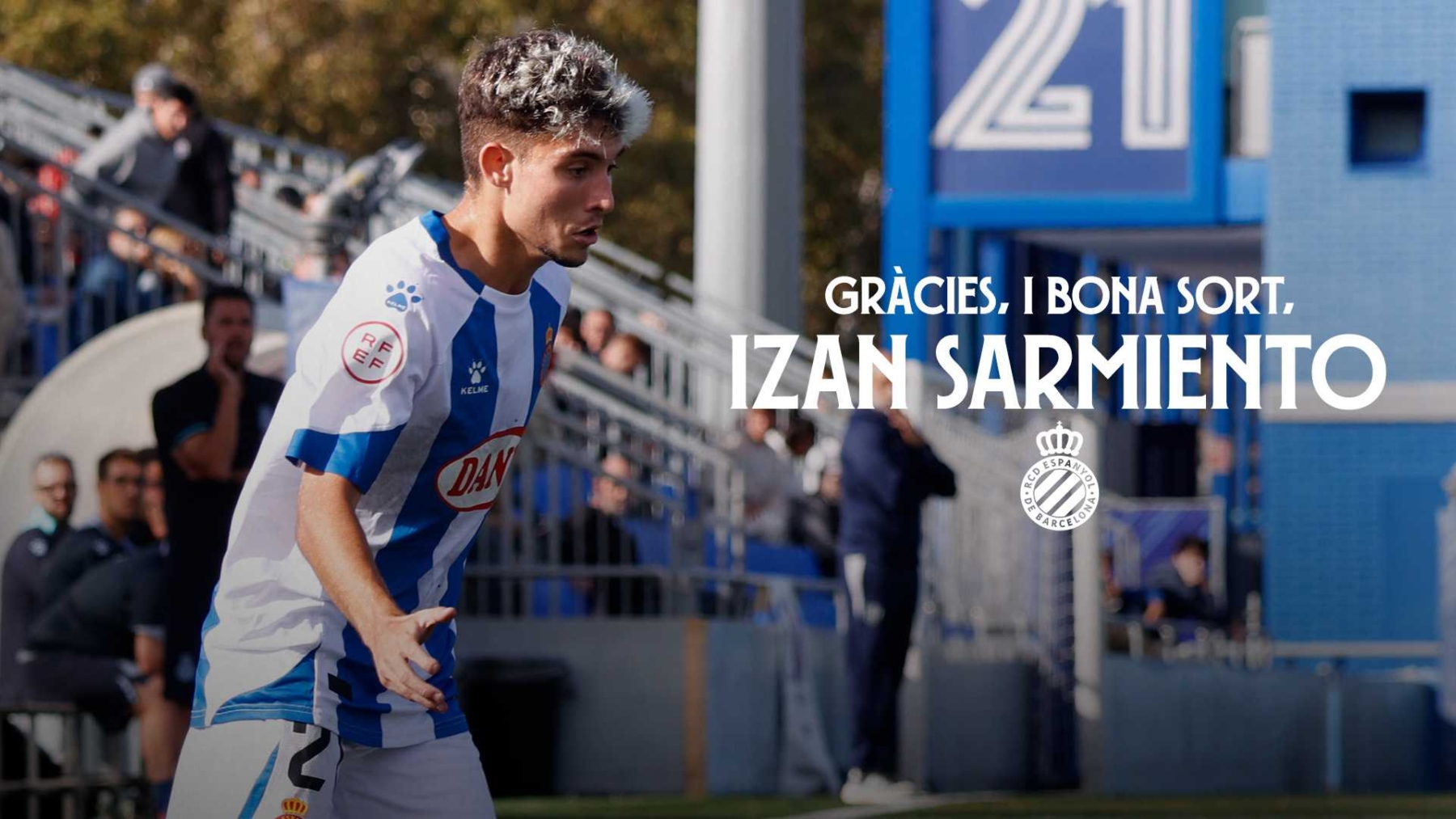 izan sarmiento despedida espanyol