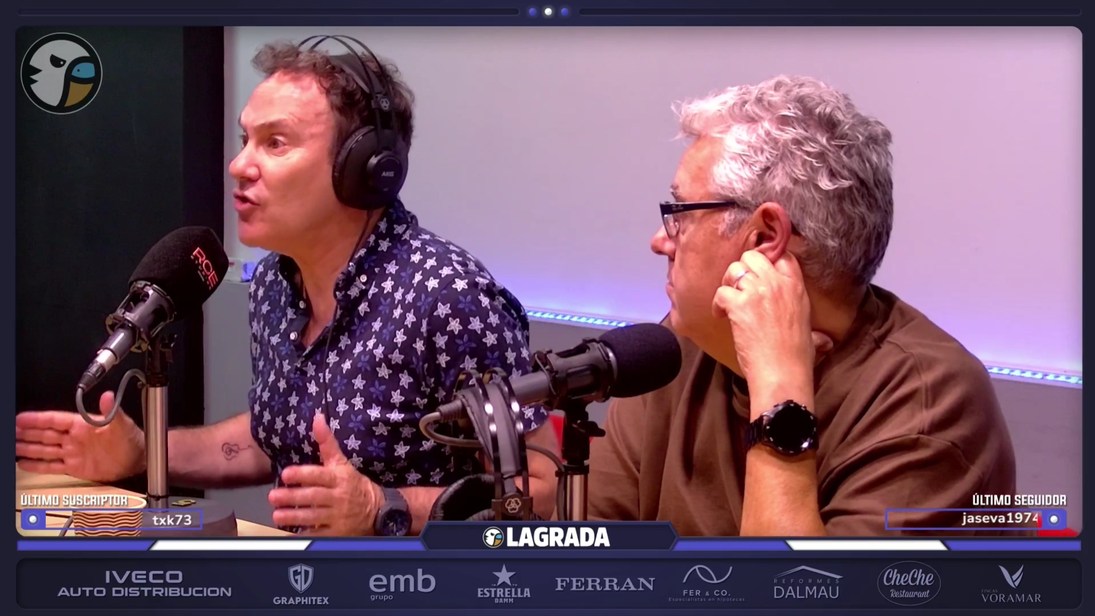 La tertulia analiza el fichaje de Álex Calatrava por el Espanyol: ilusión, también muchas dudas por parte de Navarrete y una llamada clave de Monchi; Javi Hernández, ¿damnificado por su llegada? 3 latorre grada radio 1