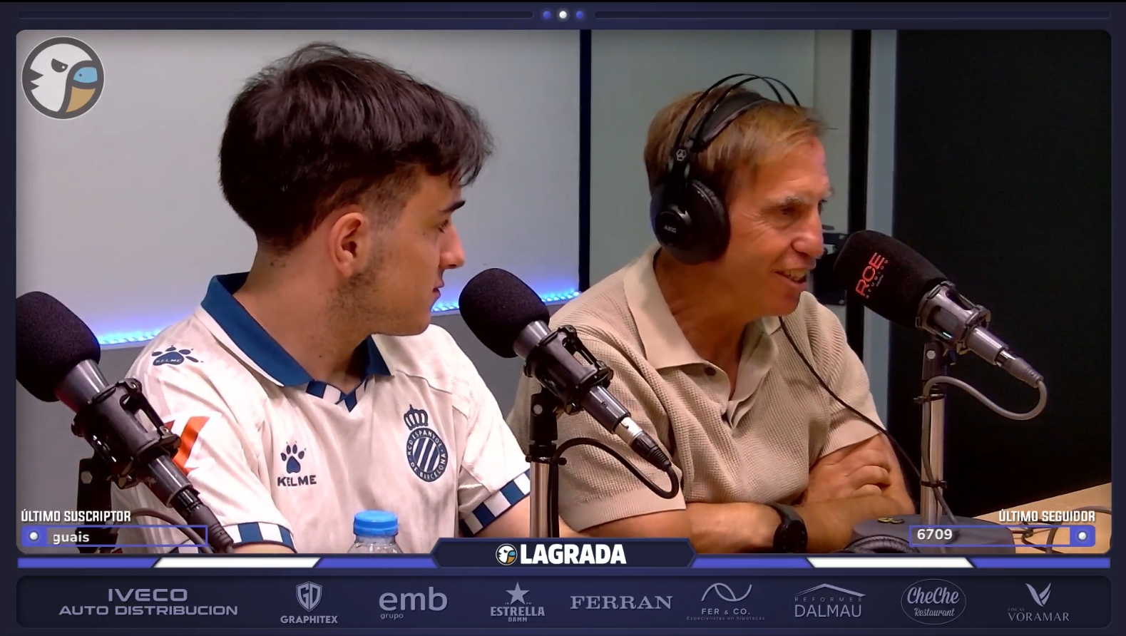 Tertulia de mercado del Espanyol: Hartman divide opiniones, Navarrete avisa que Calatrava y el neerlandés son “los facilitos” y la gran duda sigue siendo el dinero; en "El Casting", buscamos laterales derechos para Monchi 2 luis navarrete grada radio