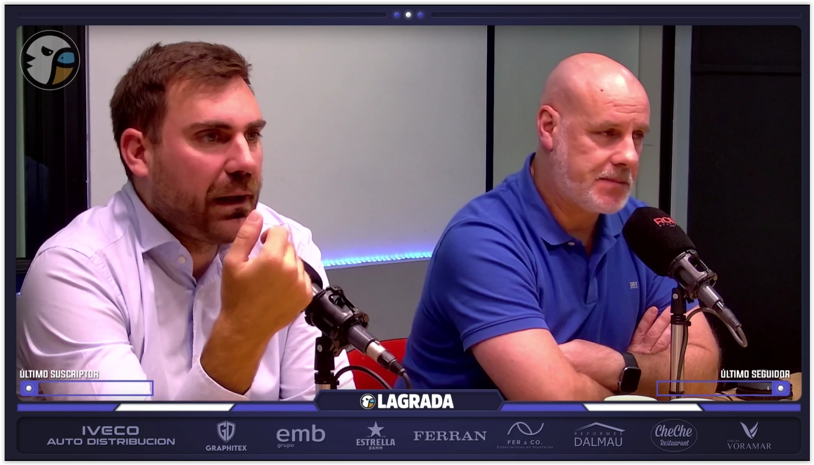 La tertulia mira el calendario del Espanyol con inquietud: confianza en Monchi, Mika Mármol en plena subasta y buenos informes en el club sobre Joel Roca 4 maymo grada radio