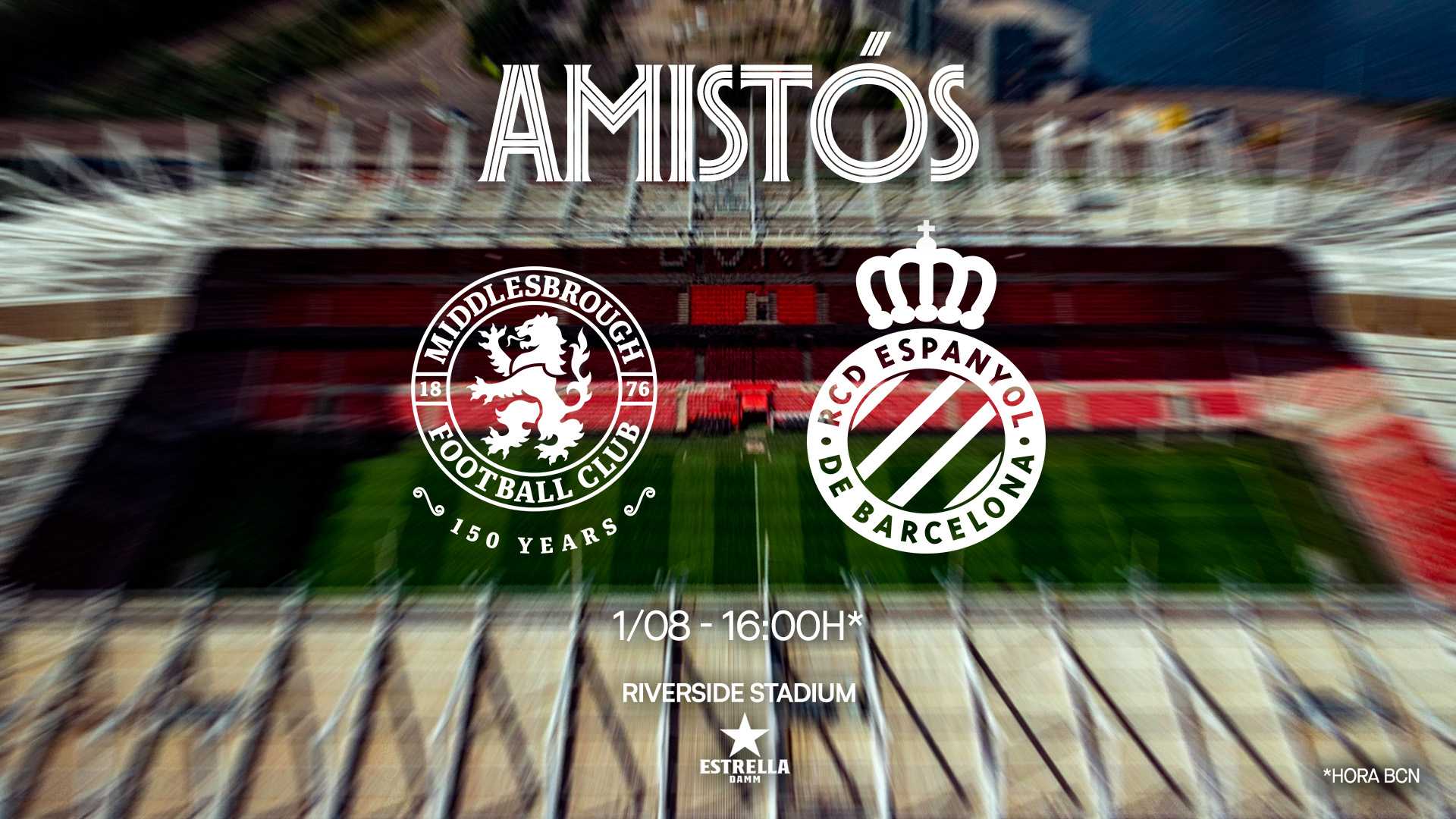 middlesbrourg espanyol amistoso