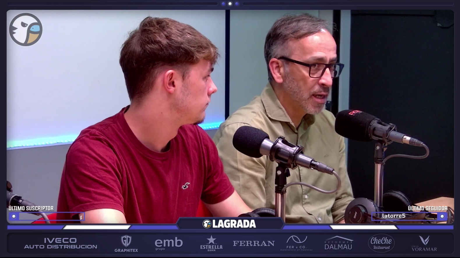 La tertulia analiza el mercado del Espanyol: Calatrava centra el debate y abre la pregunta sobre el encaje de Javi Hernández; Via recuerda que Akhomach ya estuvo cerrado y analiza la opción Bryan Zaragoza; Vero Boquete entra desde Atlanta, una voz de lujo y con sentimiento perico 3 pablo montoya grada radio