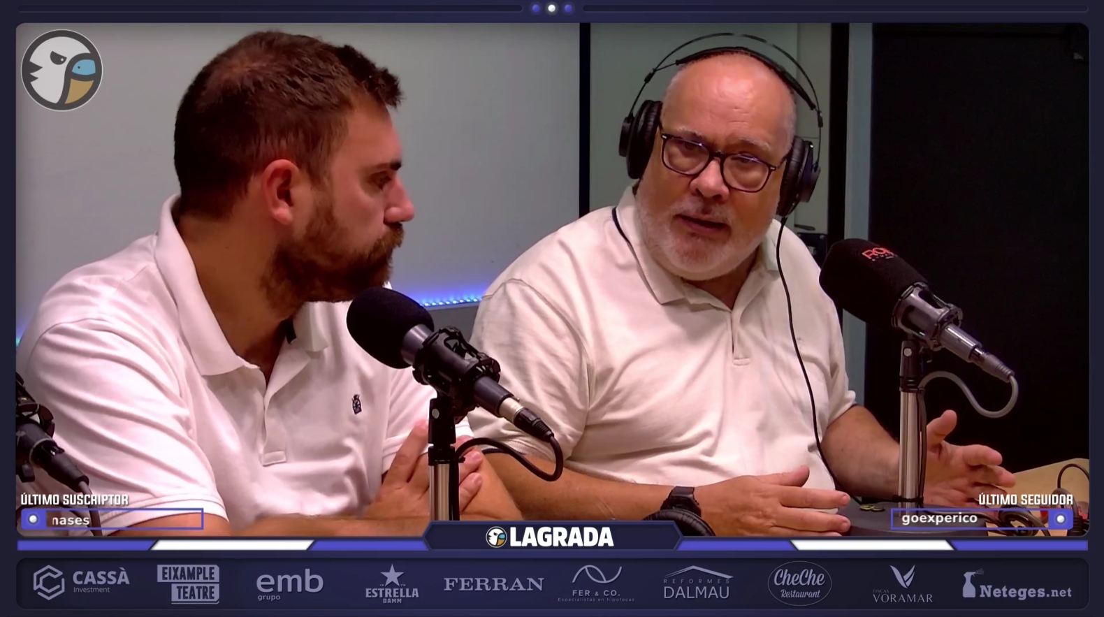 La tertulia de LaGrada Ràdio aprieta a la propiedad del Espanyol: faltan fichajes, sobran dudas y Manolo vuelve a quedar en medio; Via se pregunta si habría sido mejor empezar una etapa nueva en el banquillo 2 gonzalo de martorell grada radio