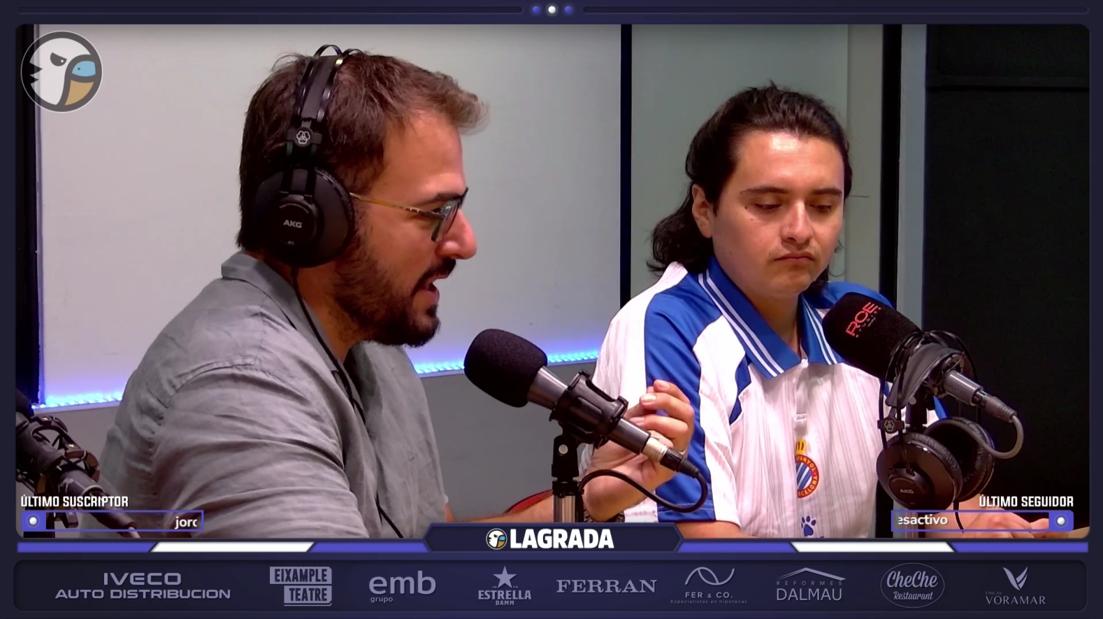 La tertulia pone el foco en las urgencias del mercado del Espanyol; Oriol Vidal, entusiasmado con Marcos Fernández, cree que el club quería hacer más movimientos de los que quizá podrá asumir: ¿ha tenido que cambiar Monchi la hoja de ruta? 5 roger cassa grada radio